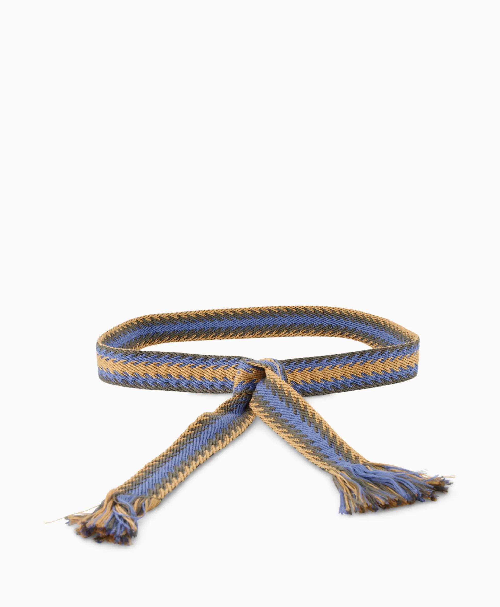 Outlet Riem Ceintuur Belt3 Blauw Dames Riemen