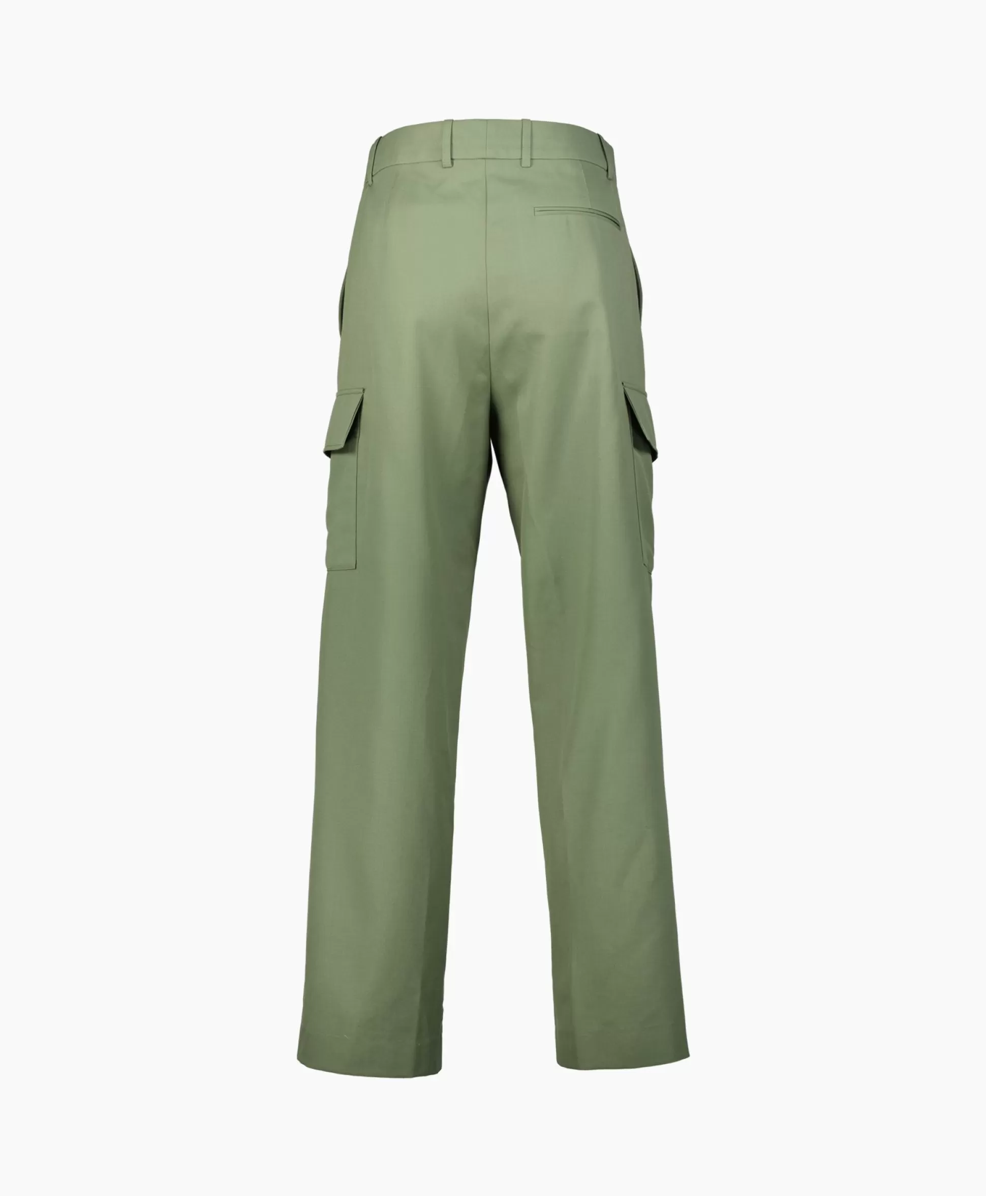 Cheap Le Pantalon Crago Laine Groen Heren Broeken