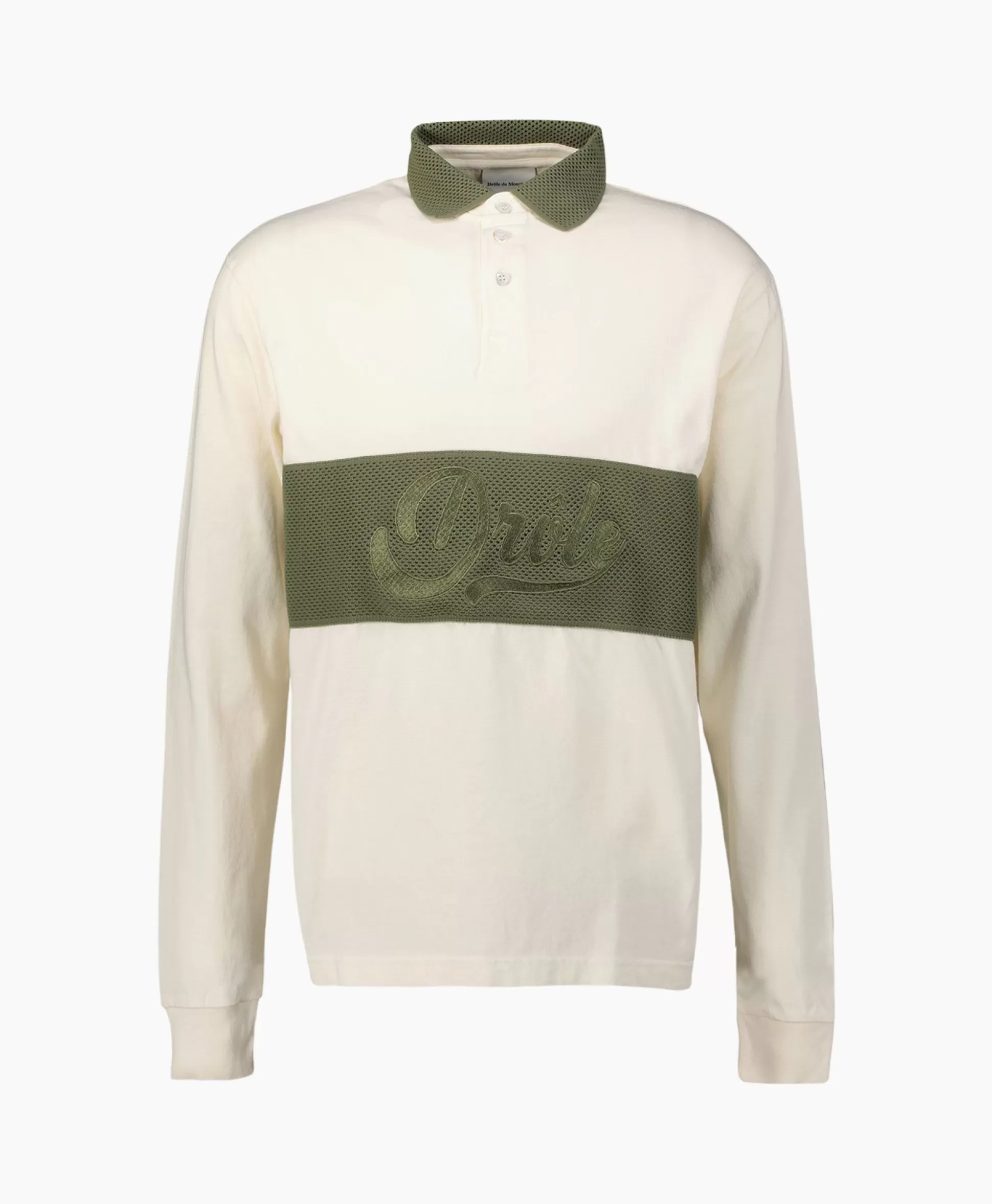 Online Le Polo Drole Off White Heren Polo's