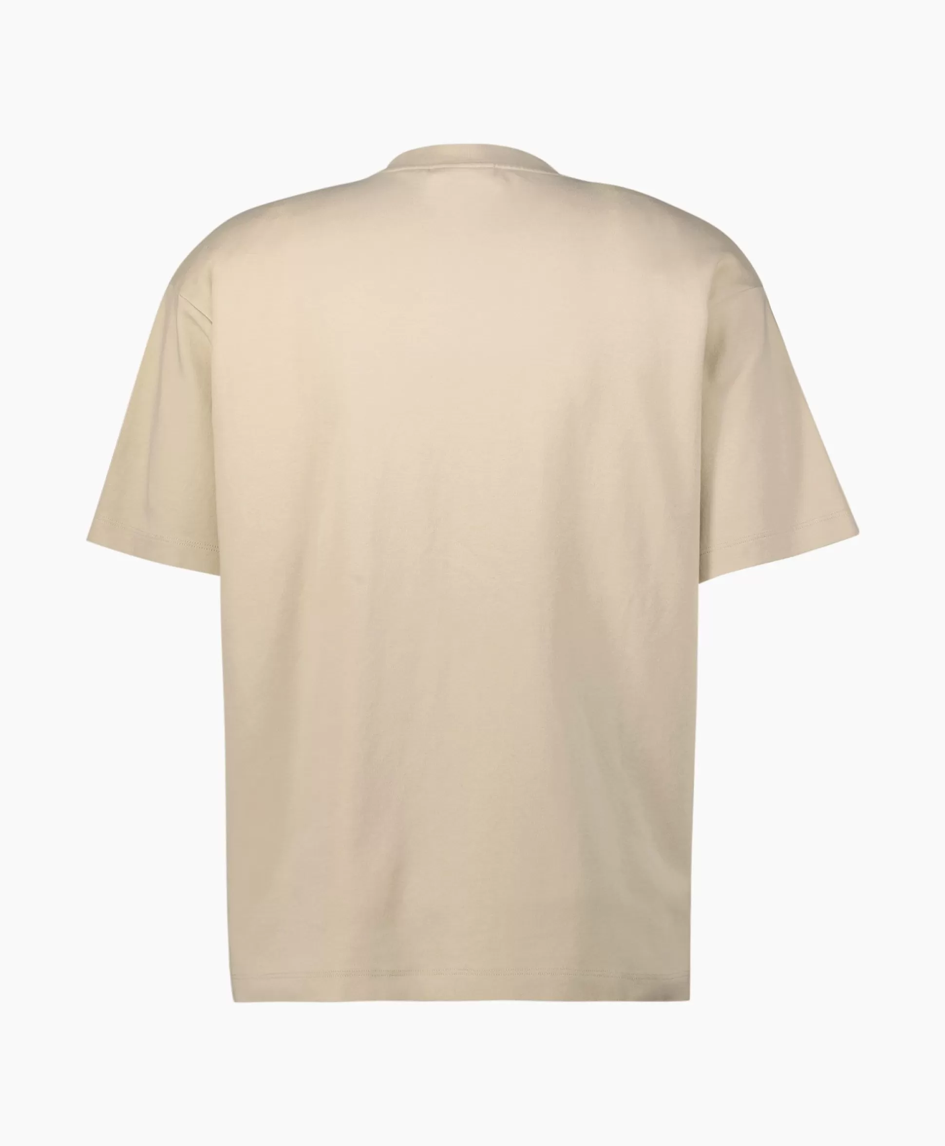 Sale Le T-Shirt Drole Tresse Taupe Heren T-Shirts