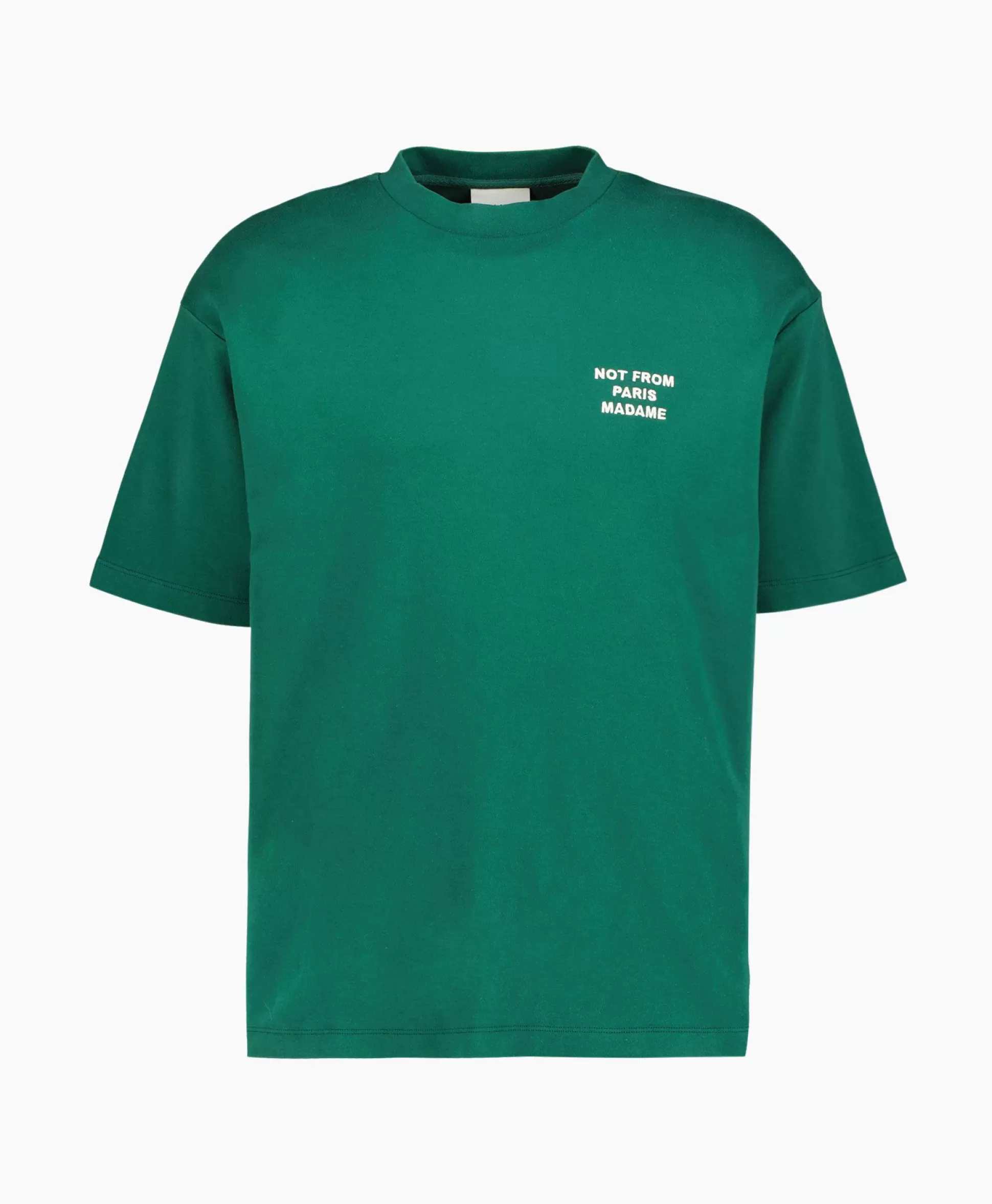 Cheap Le T-Shirt Slogan Donker Groen Heren T-Shirts