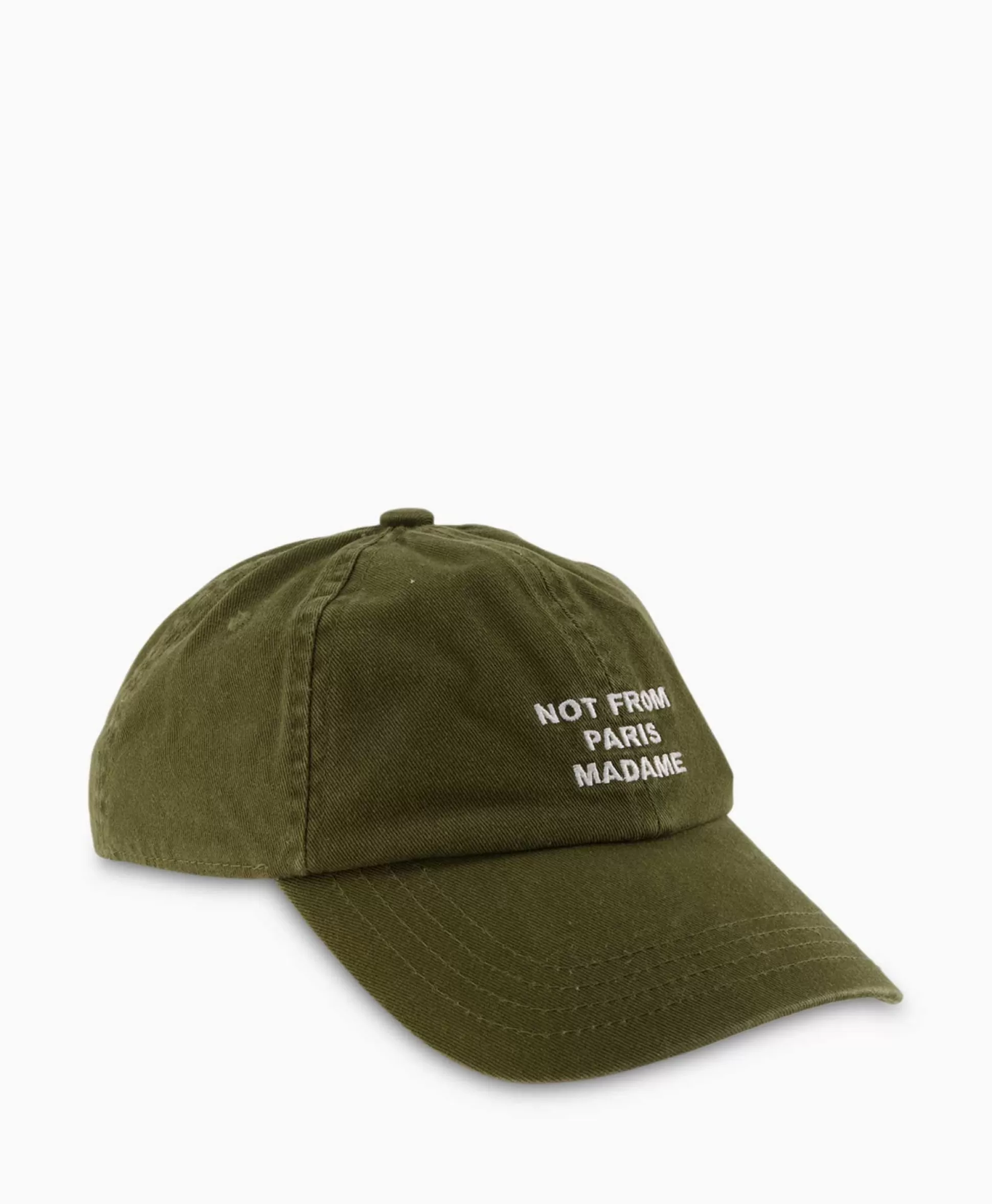 Online Pet La Casquette Slogan Khaki Heren Petten