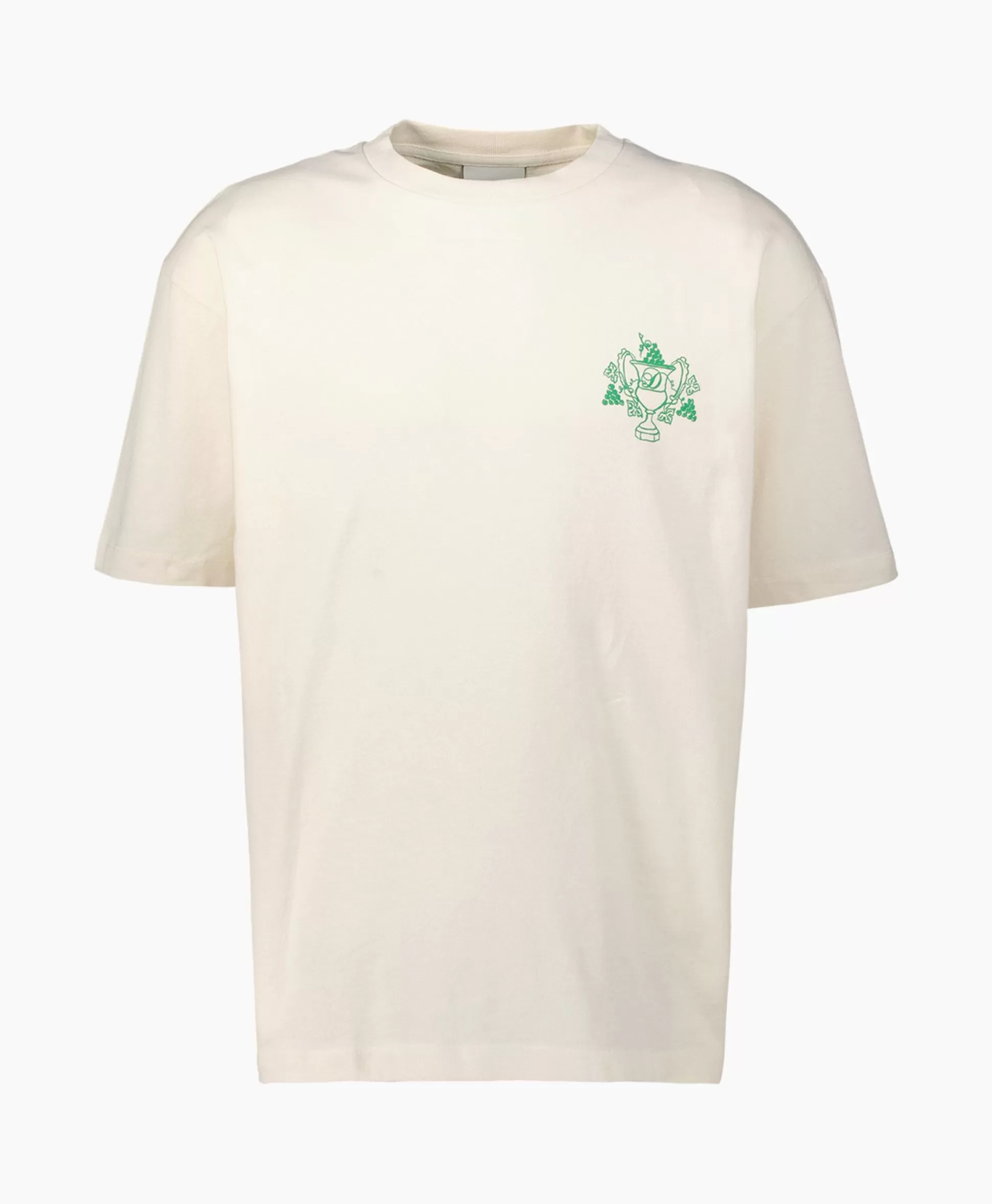 Outlet T-Shirt Korte Mouw Blason Off White Heren T-Shirts