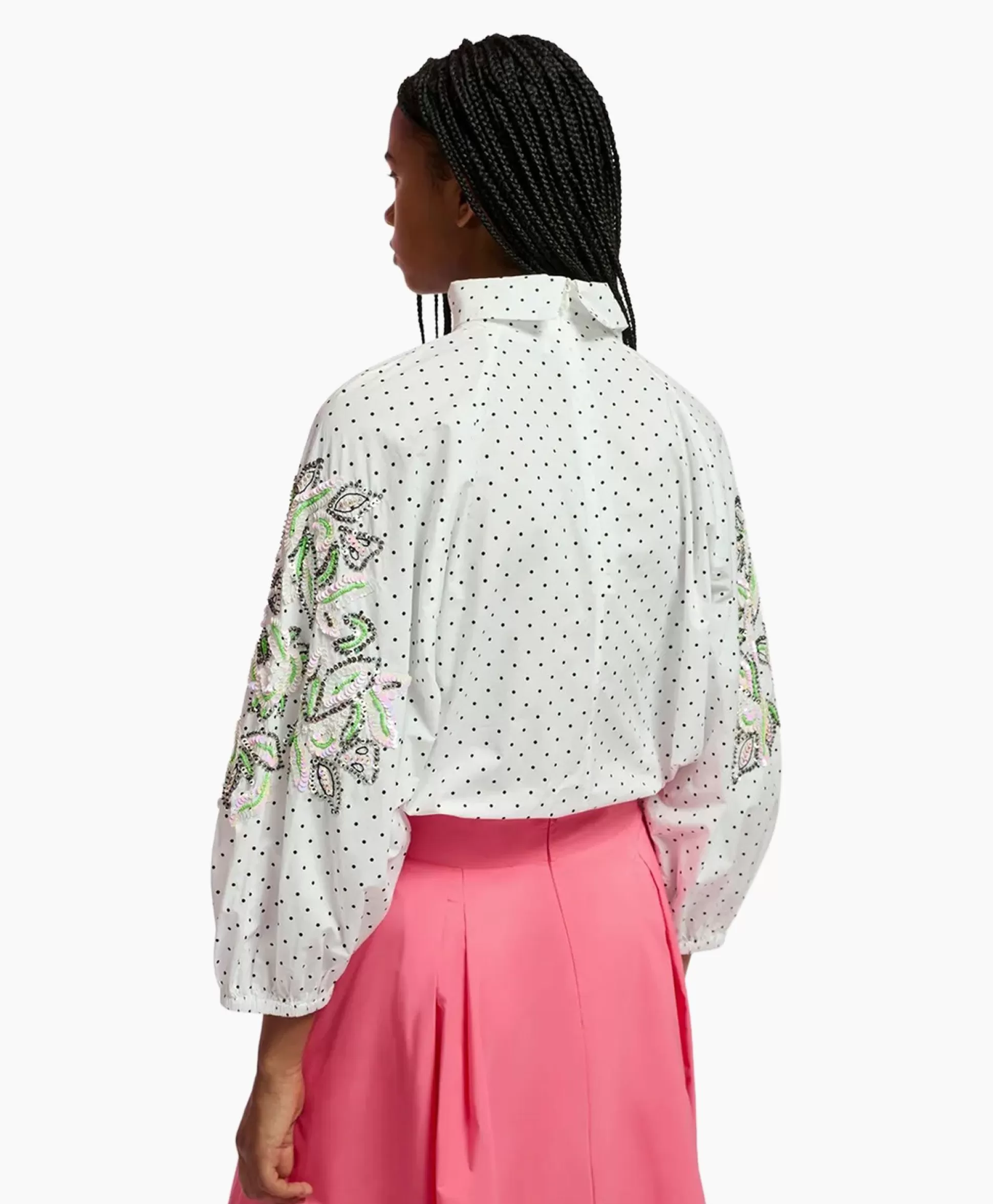 Sale Blouse Faerie Wit Dames Blouses