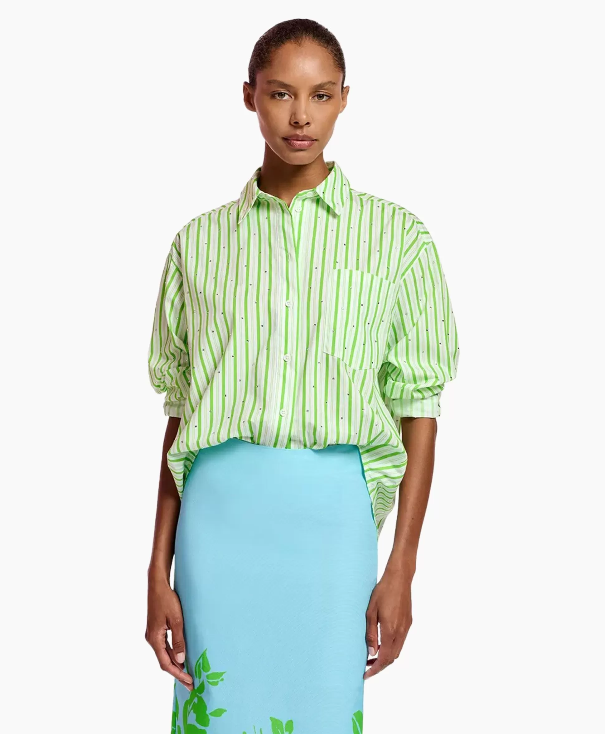 Best Sale Blouse Fevertree Groen Dames Blouses