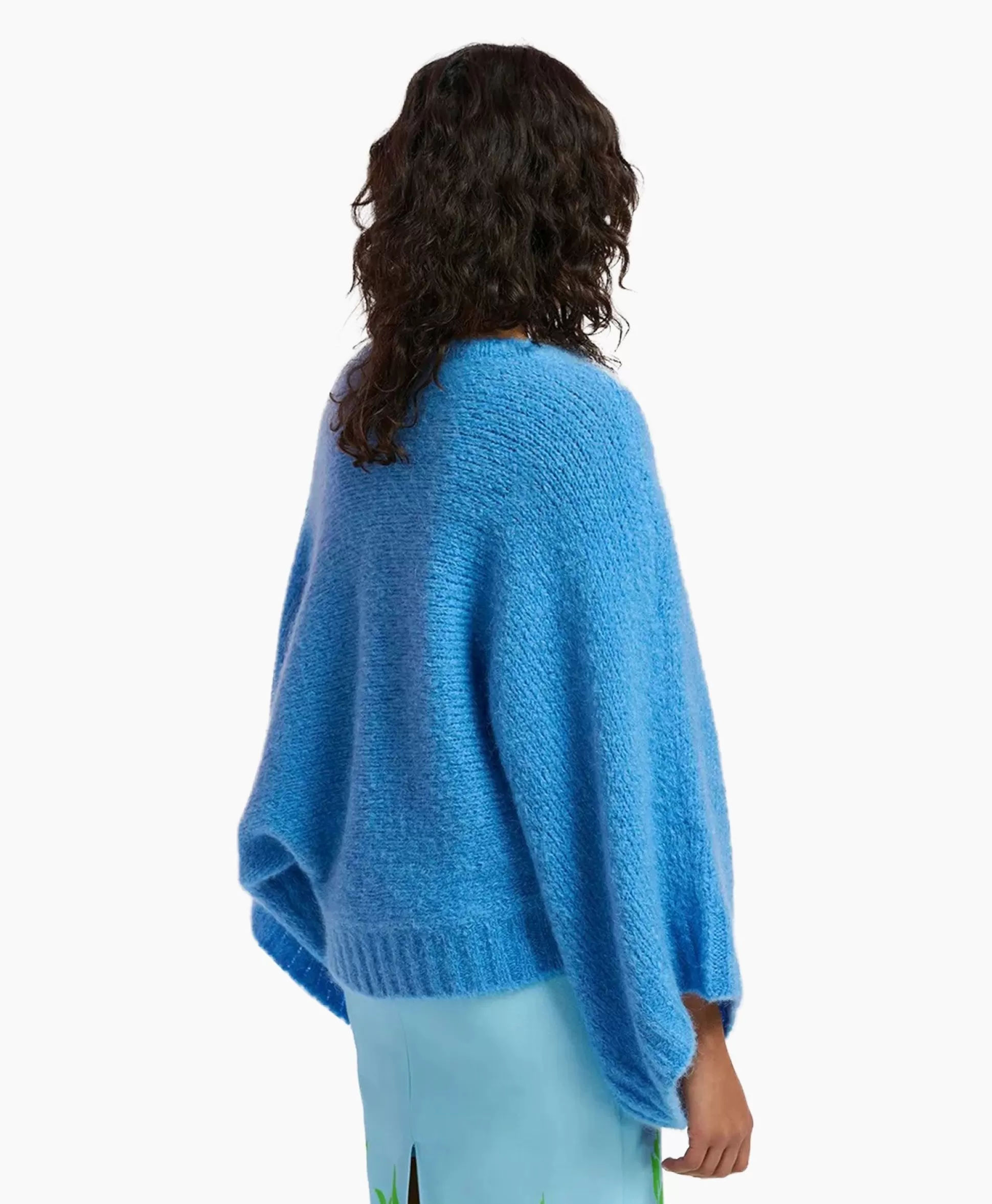 Best Pullover Fluvio Blauw Dames Truien