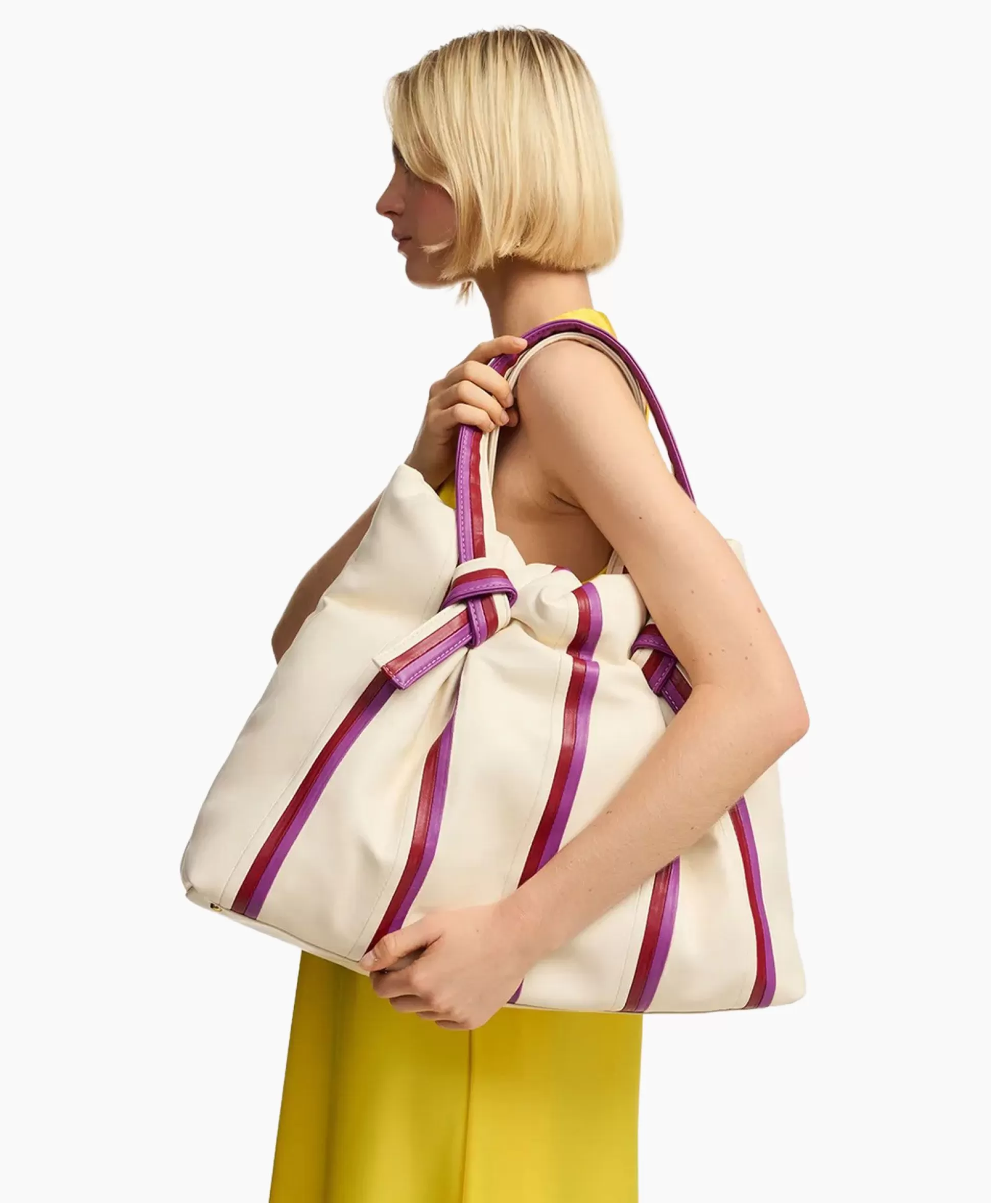 Flash Sale Shopper Fenvoi Off White Dames Tassen