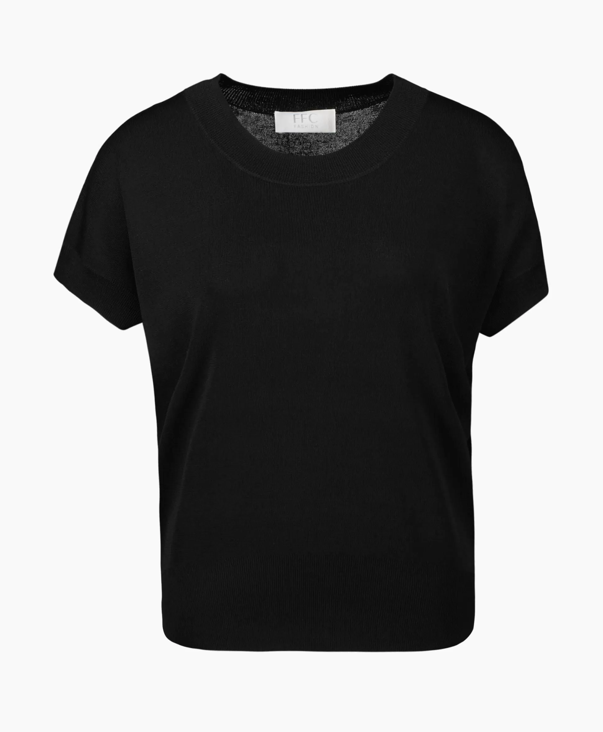 New Top 0/11025 Zwart Dames T-Shirts & Tops