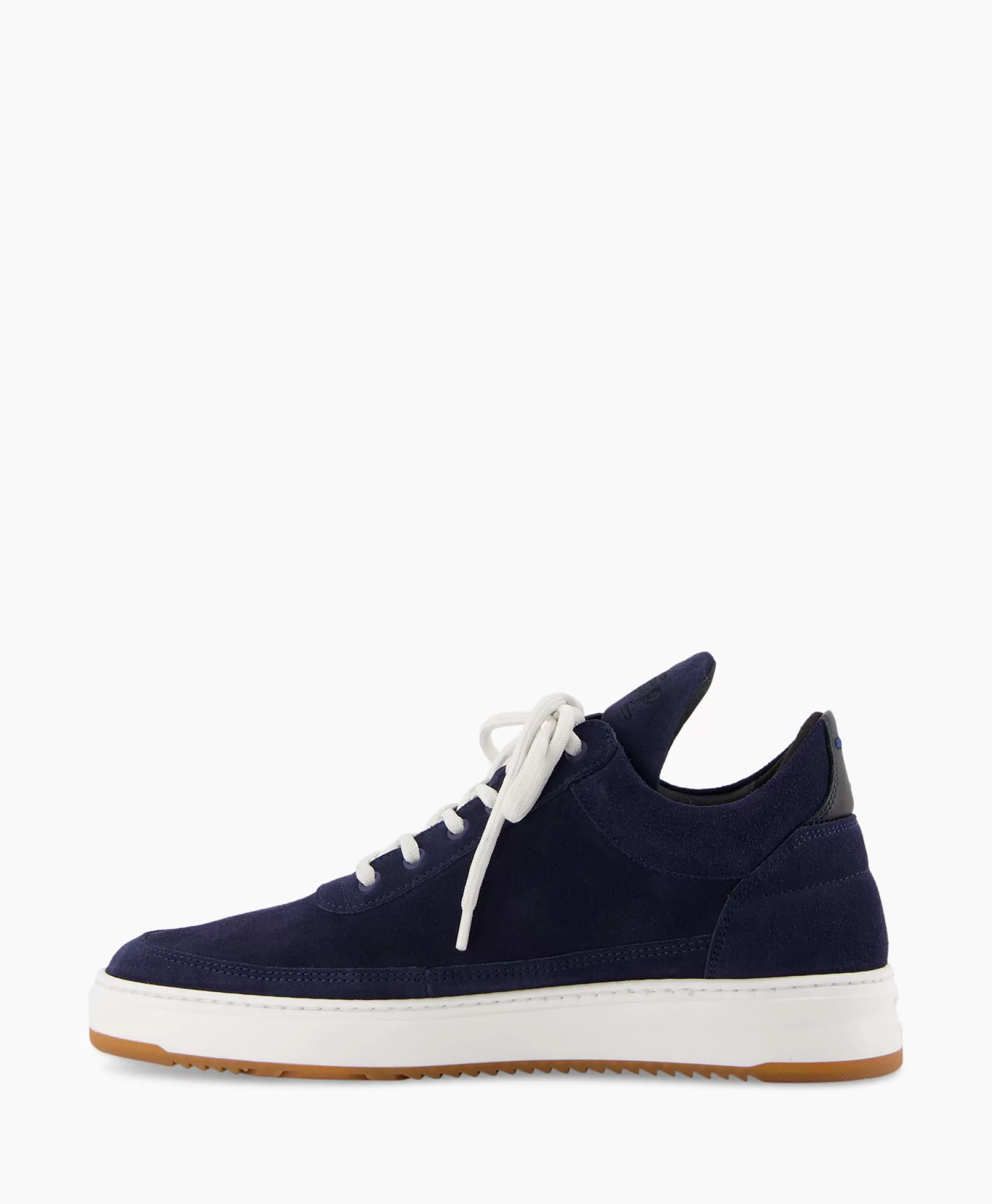 Best Sneaker Low Top Suede Donker Blauw Heren Sneakers