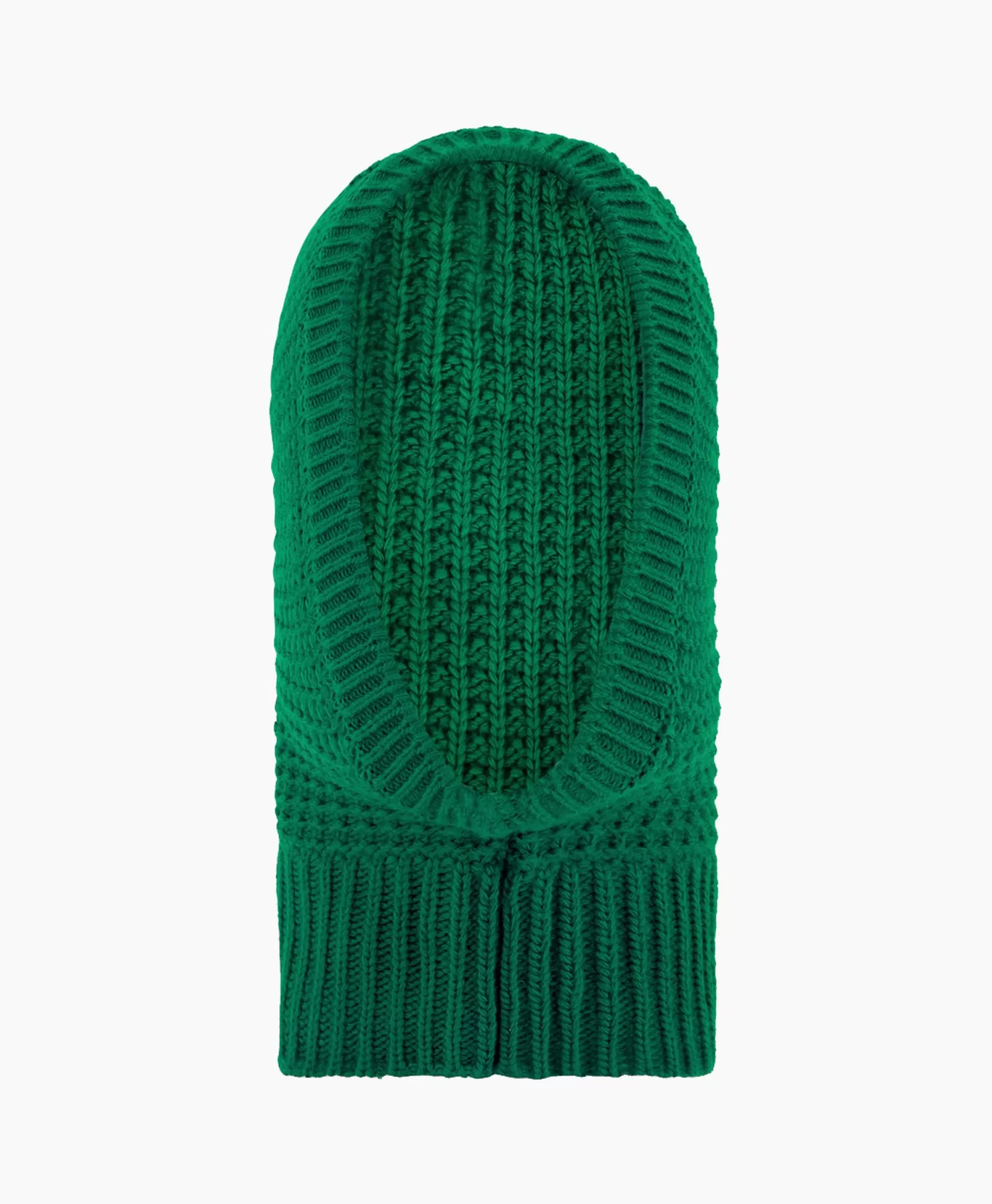 Outlet Flaneur Muts Wool Balaclava Groen Heren Mutsen