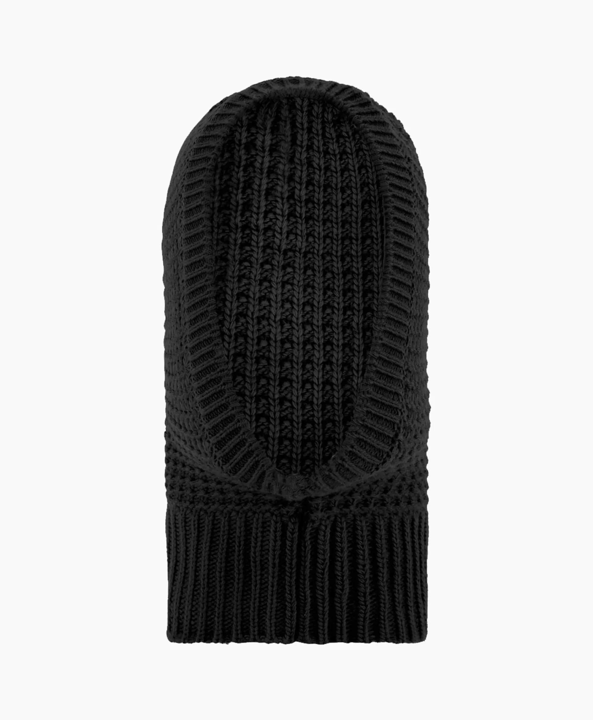 Fashion Flaneur Muts Wool Balaclava Zwart Heren Mutsen