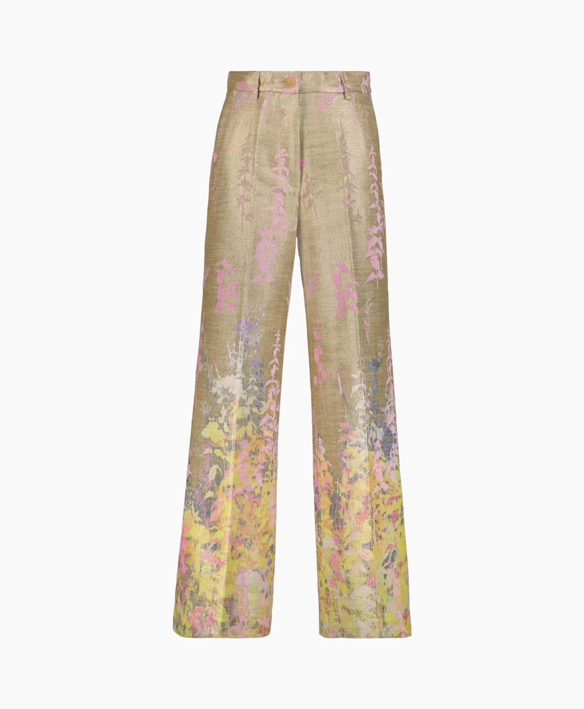 Hot Pantalon Heaven Jacquard Rose Dames Broeken