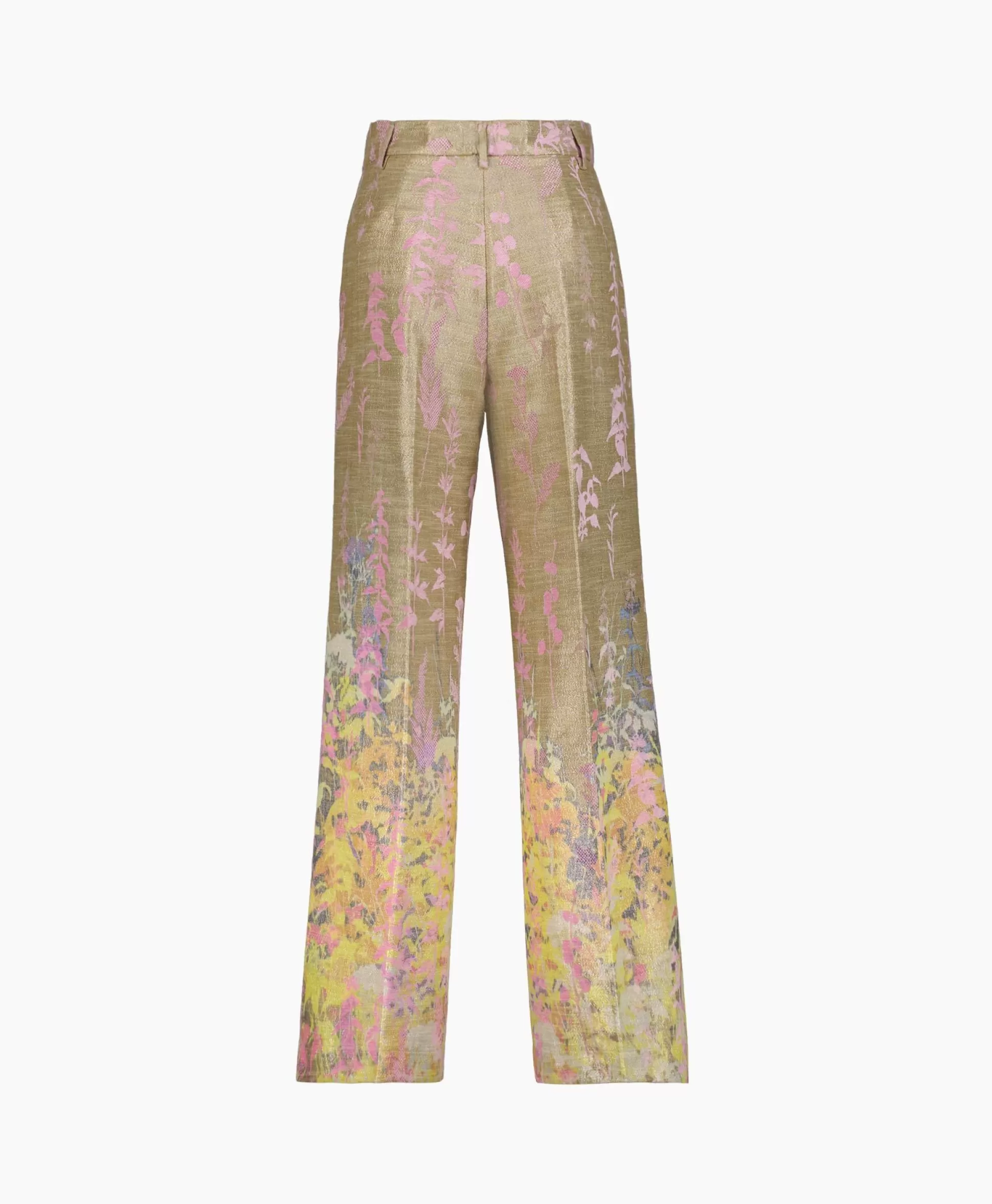 Hot Pantalon Heaven Jacquard Rose Dames Broeken