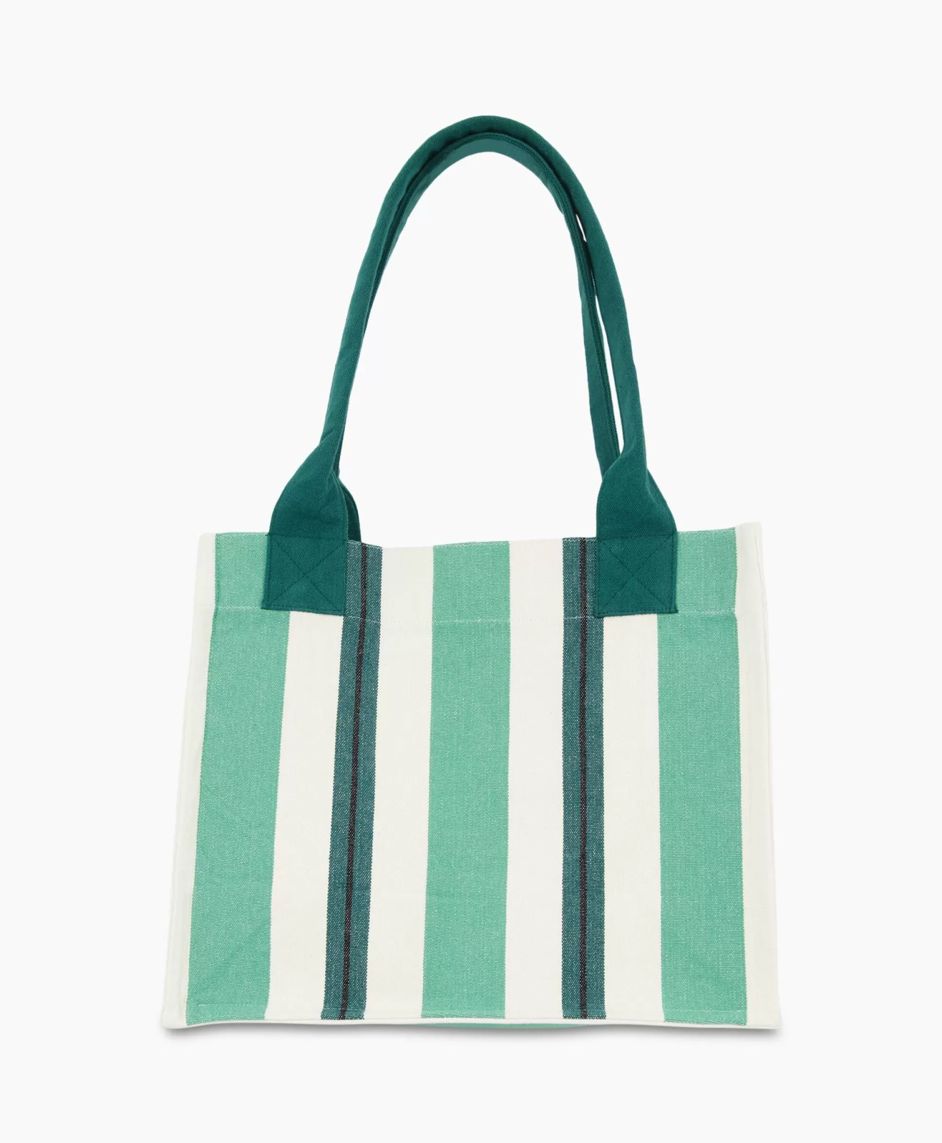 Flash Sale Shopper Large Easy Stripes Groen Dames Tassen