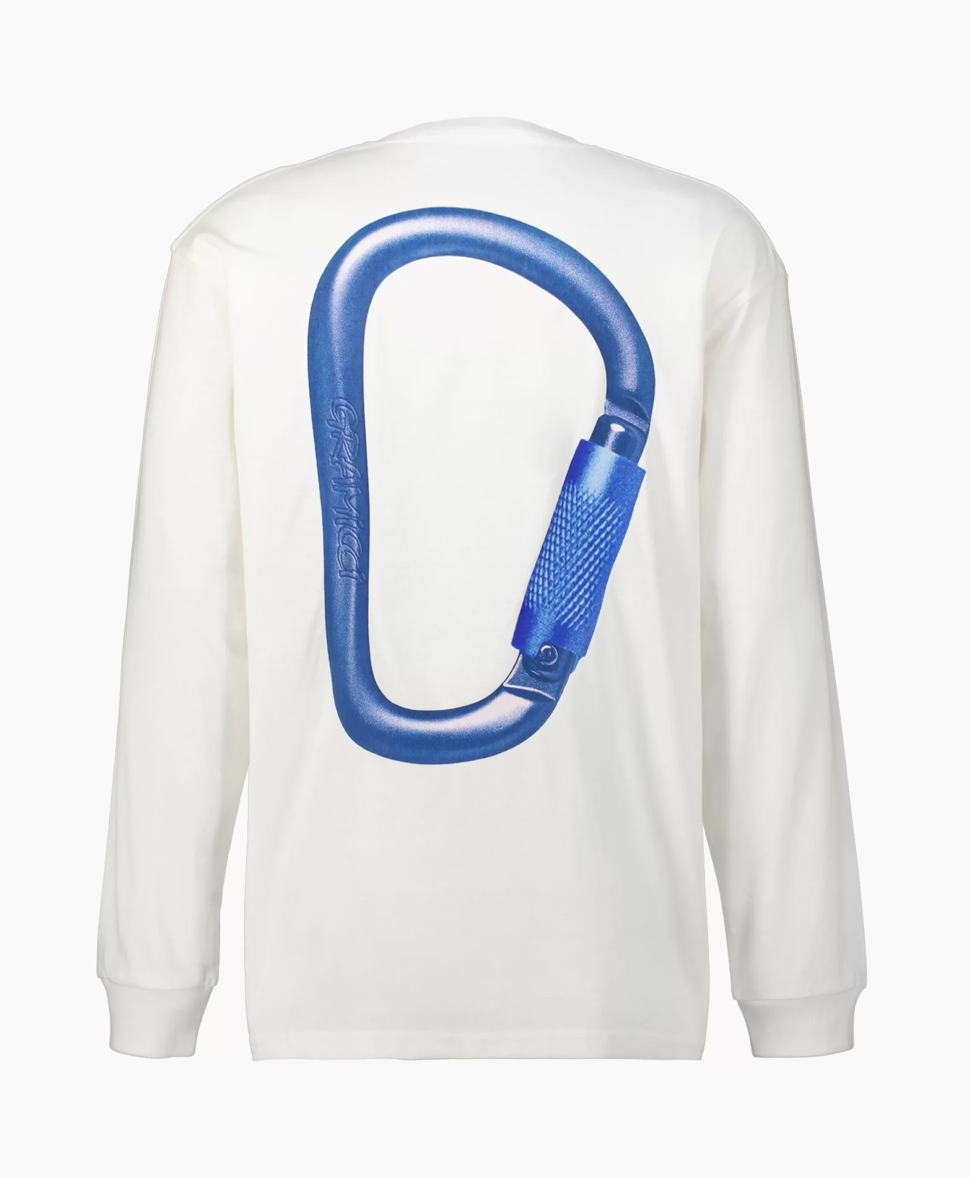 Cheap T-Shirt Carabiner L/S Wit Heren T-Shirts