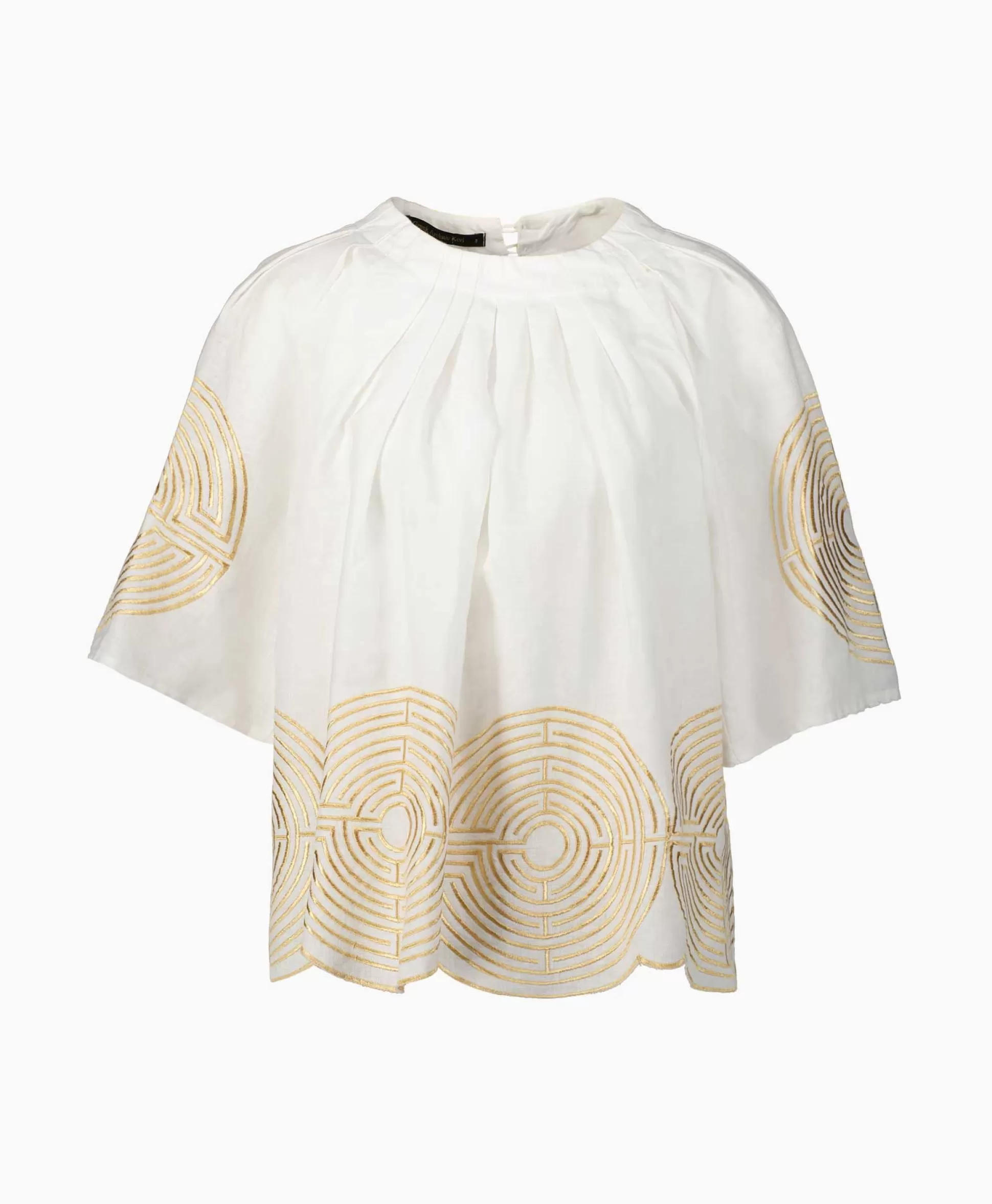 Flash Sale Blouse Pleates Labyrinth Wit Dames Blouses