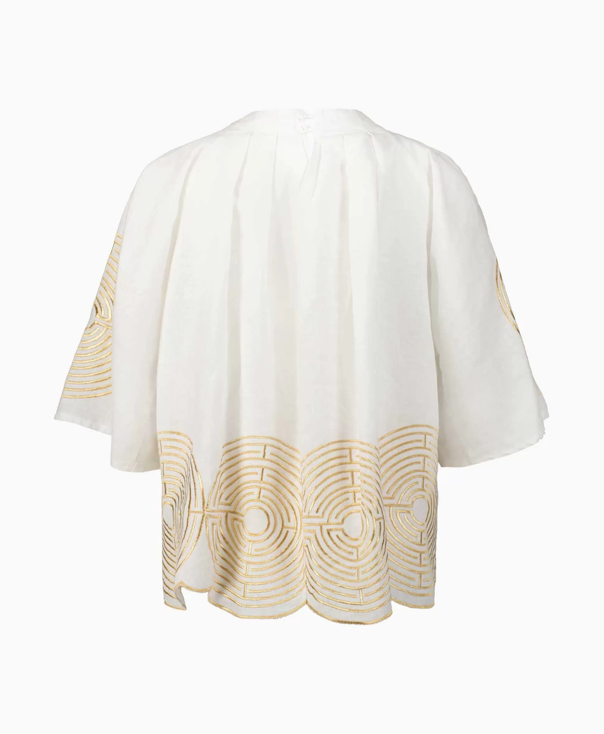 Flash Sale Blouse Pleates Labyrinth Wit Dames Blouses