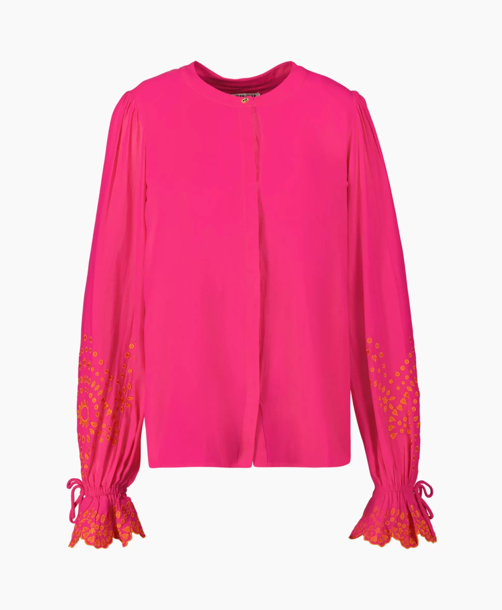 Best Sale Harper & Yve Blouse Hayli-Ls Roze Dames Blouses