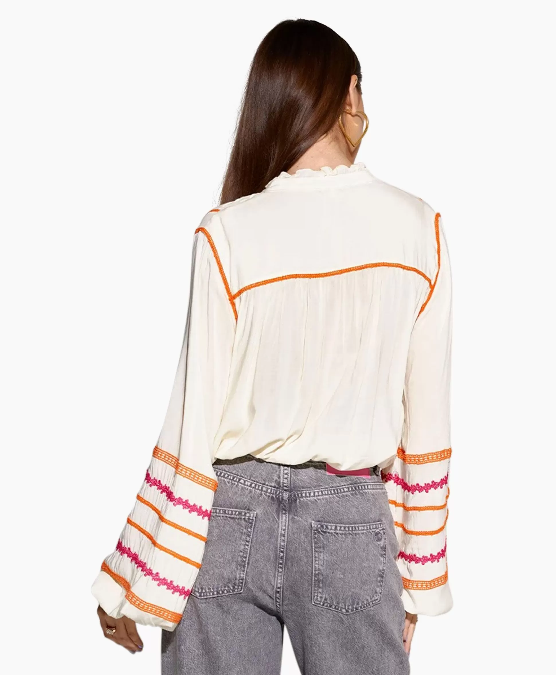 Online Harper & Yve Blouse Taylor-Ls Off White Dames Blouses