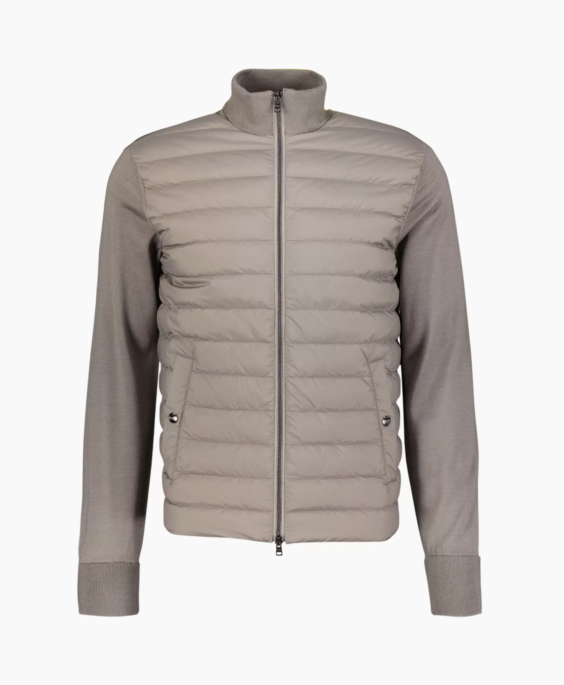 Best Jack Knitted Taupe Heren Jassen