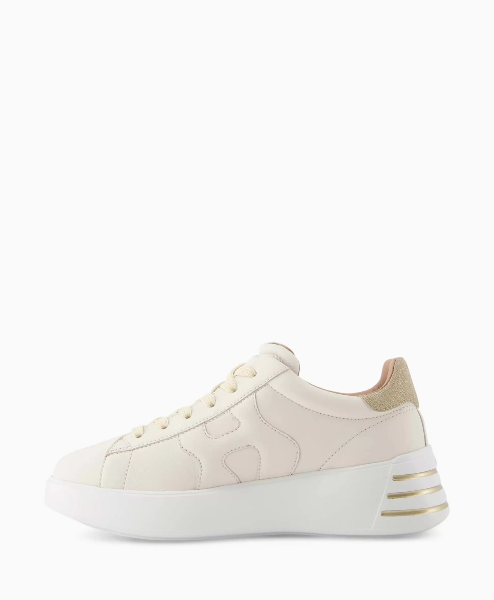 Online Sneaker Rebel Ecru Dames Sneakers