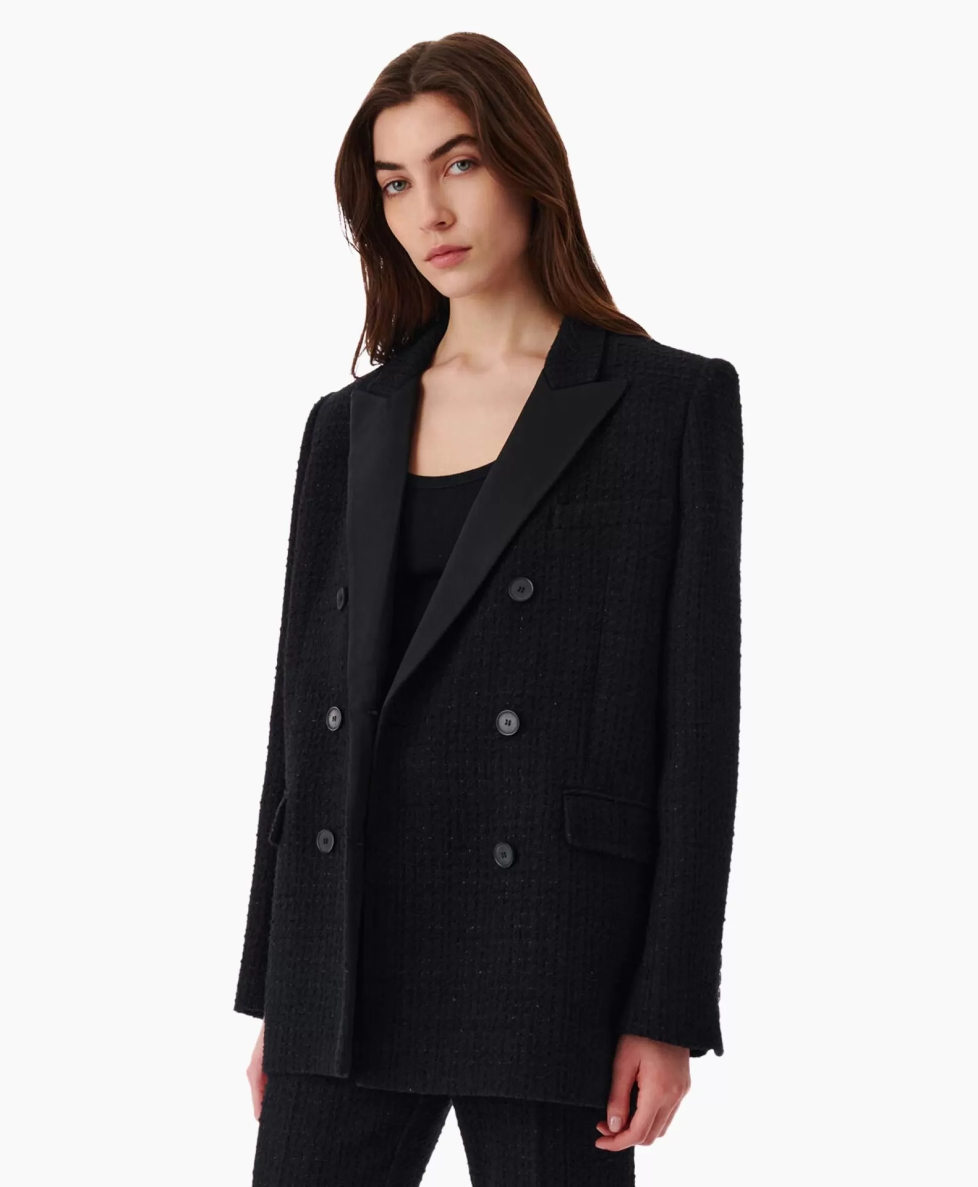 Fashion Blazer Adelaide Zwart Dames Blazers