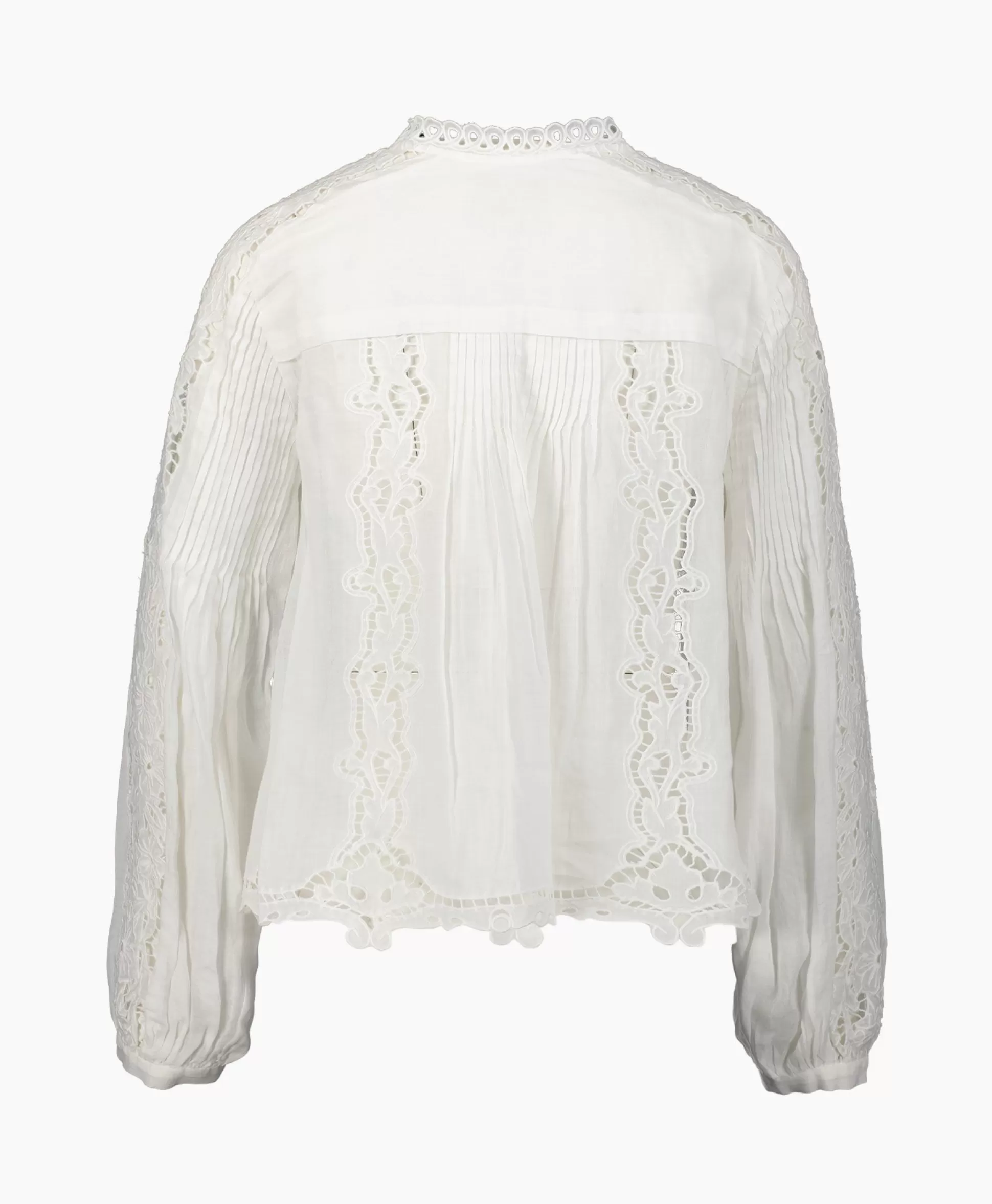 Outlet Blouse Kubra-Gb Wit Dames Blouses