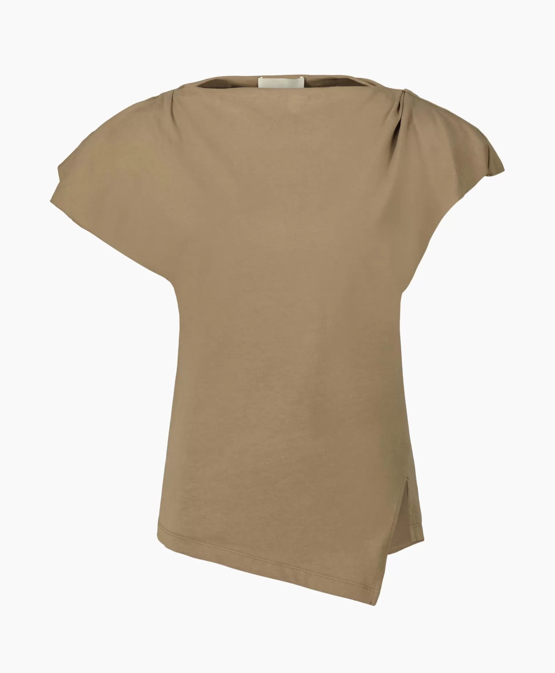 Hot T-Shirt Korte Mouw Sebani-Gd Khaki Dames T-Shirts & Tops