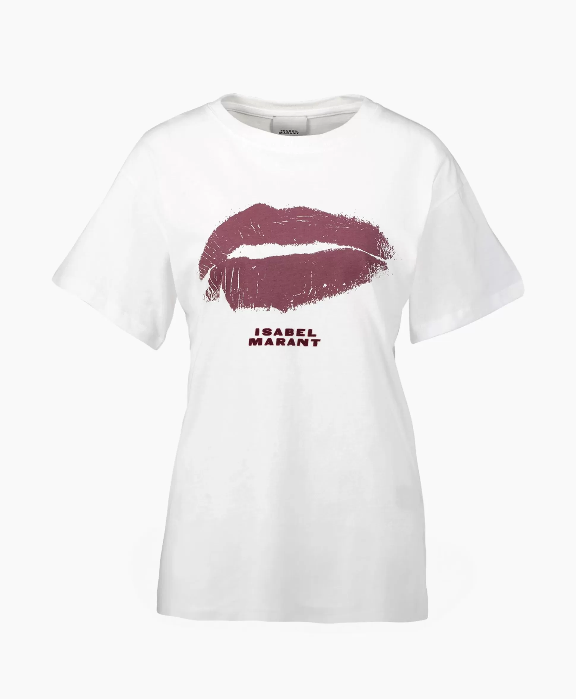 Online T-Shirt Korte Mouw Yates-Ga Wit Dames T-Shirts & Tops