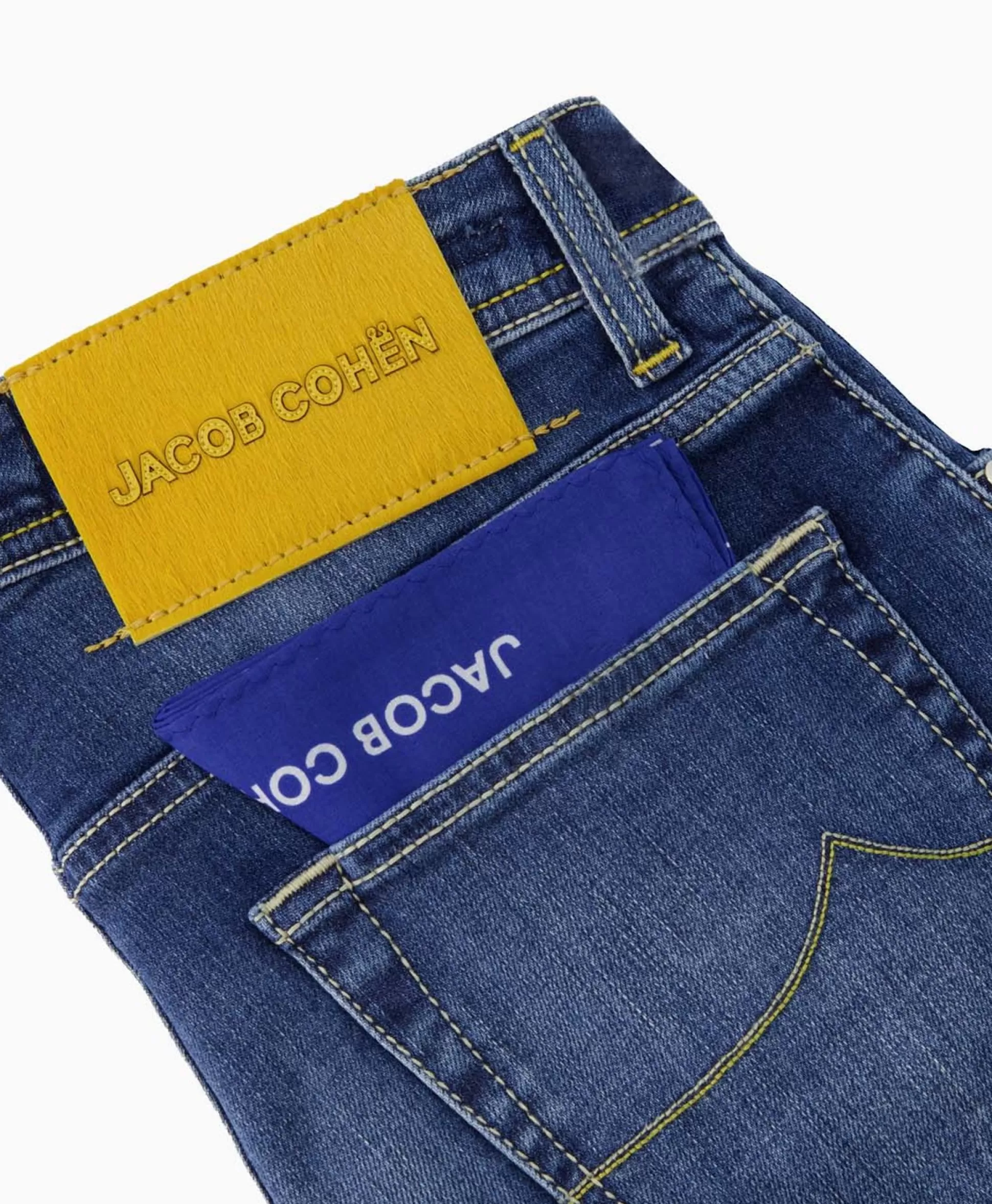 Shop Jeans Pant 5 Pkt Slim Fit Nick Blauw Heren Broeken