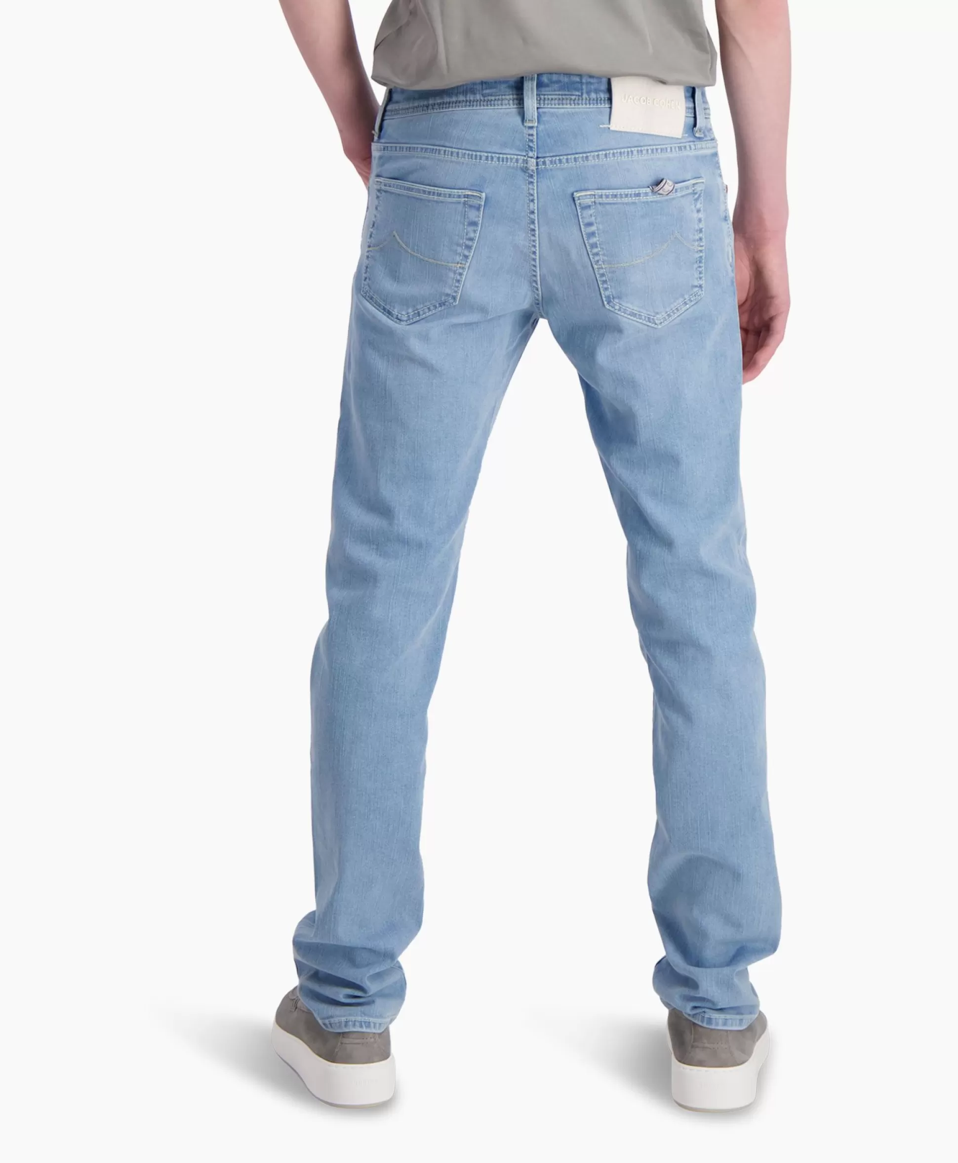 Clearance Jeans 5 Pkt Super Slim Fit Nick Blauw Heren Broeken
