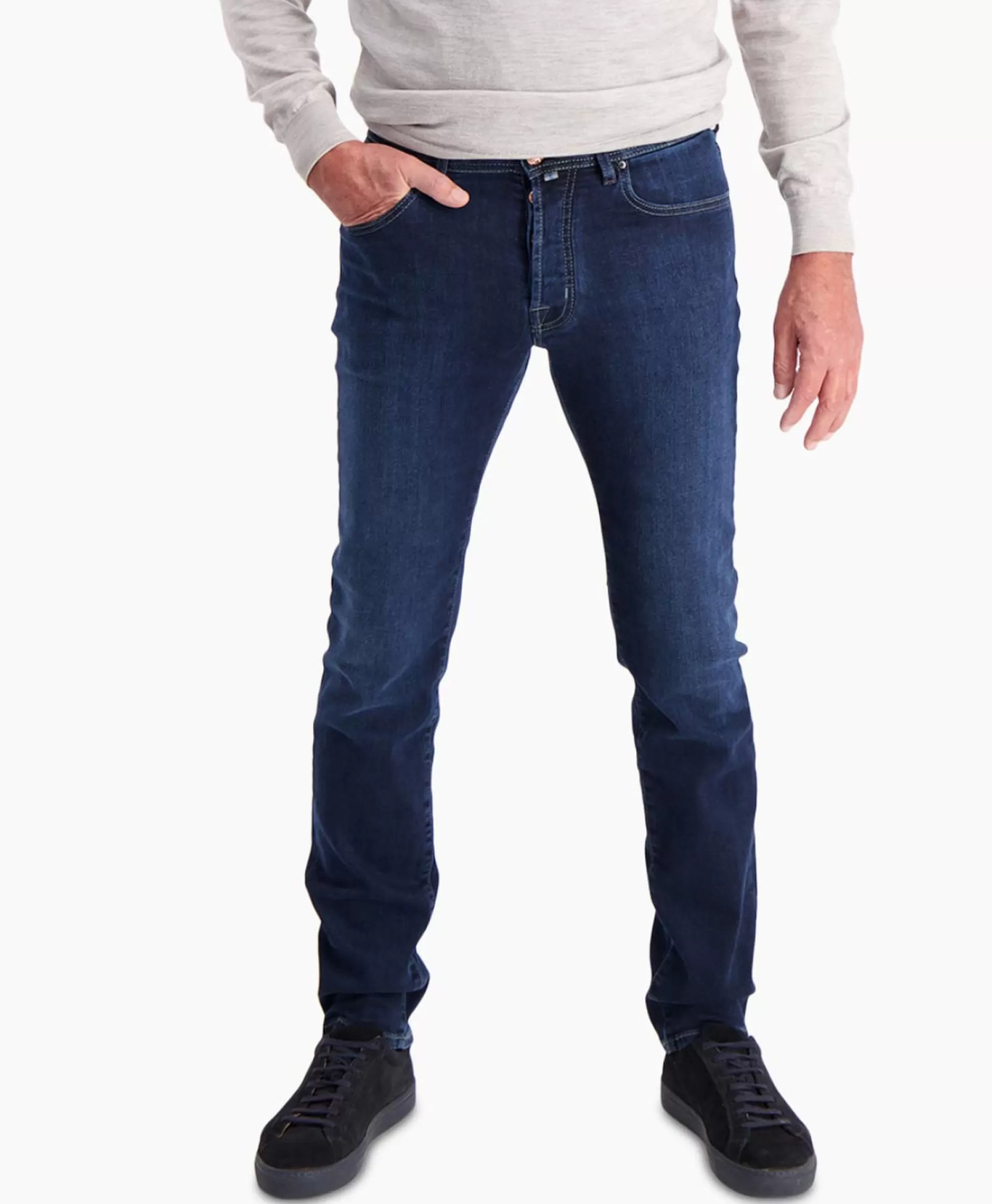 Cheap Jeans 5-Pocket Nick Slim Donker Blauw Heren Broeken