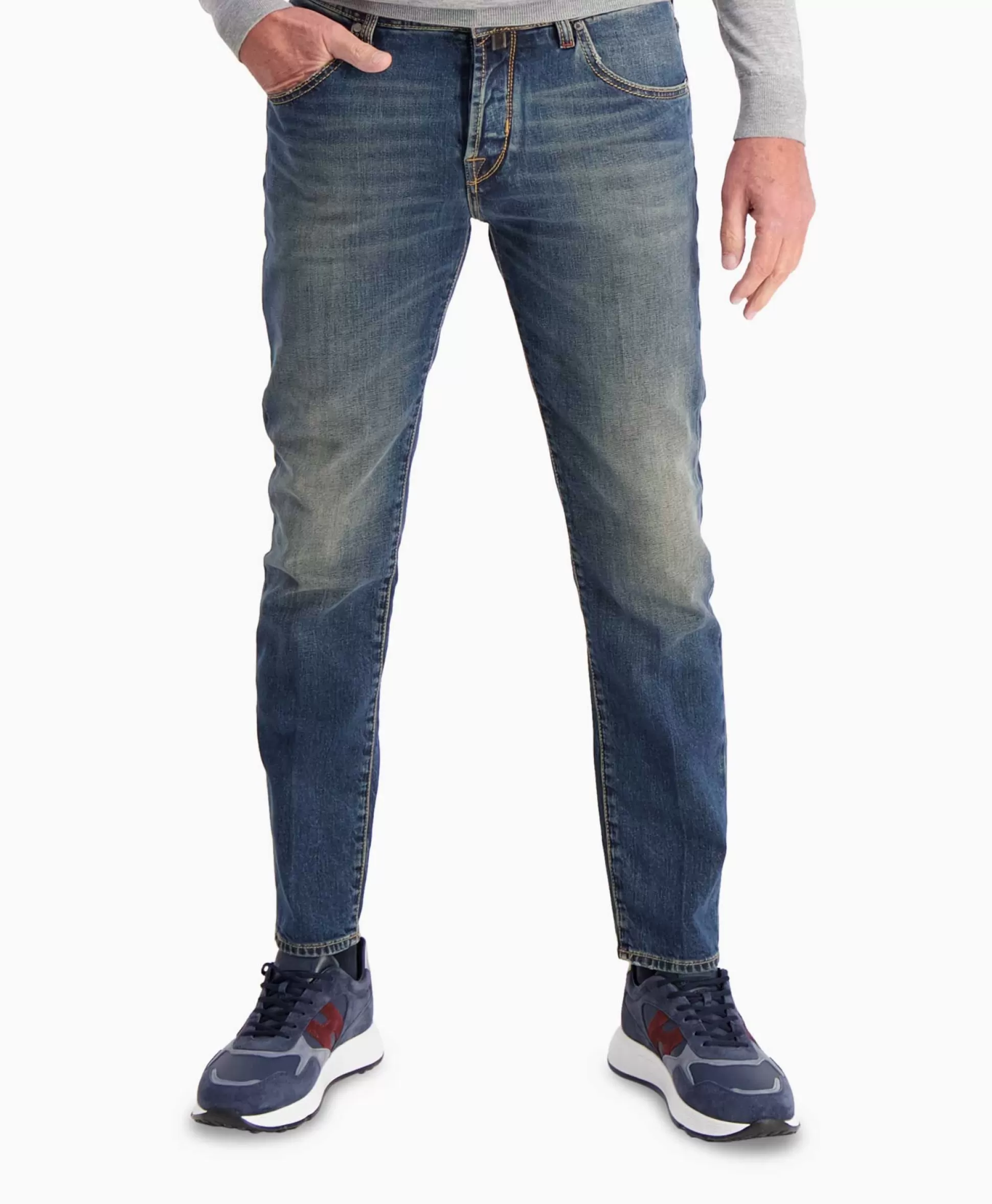 Clearance Jeans 5-Pocket Scott Blauw Heren Broeken