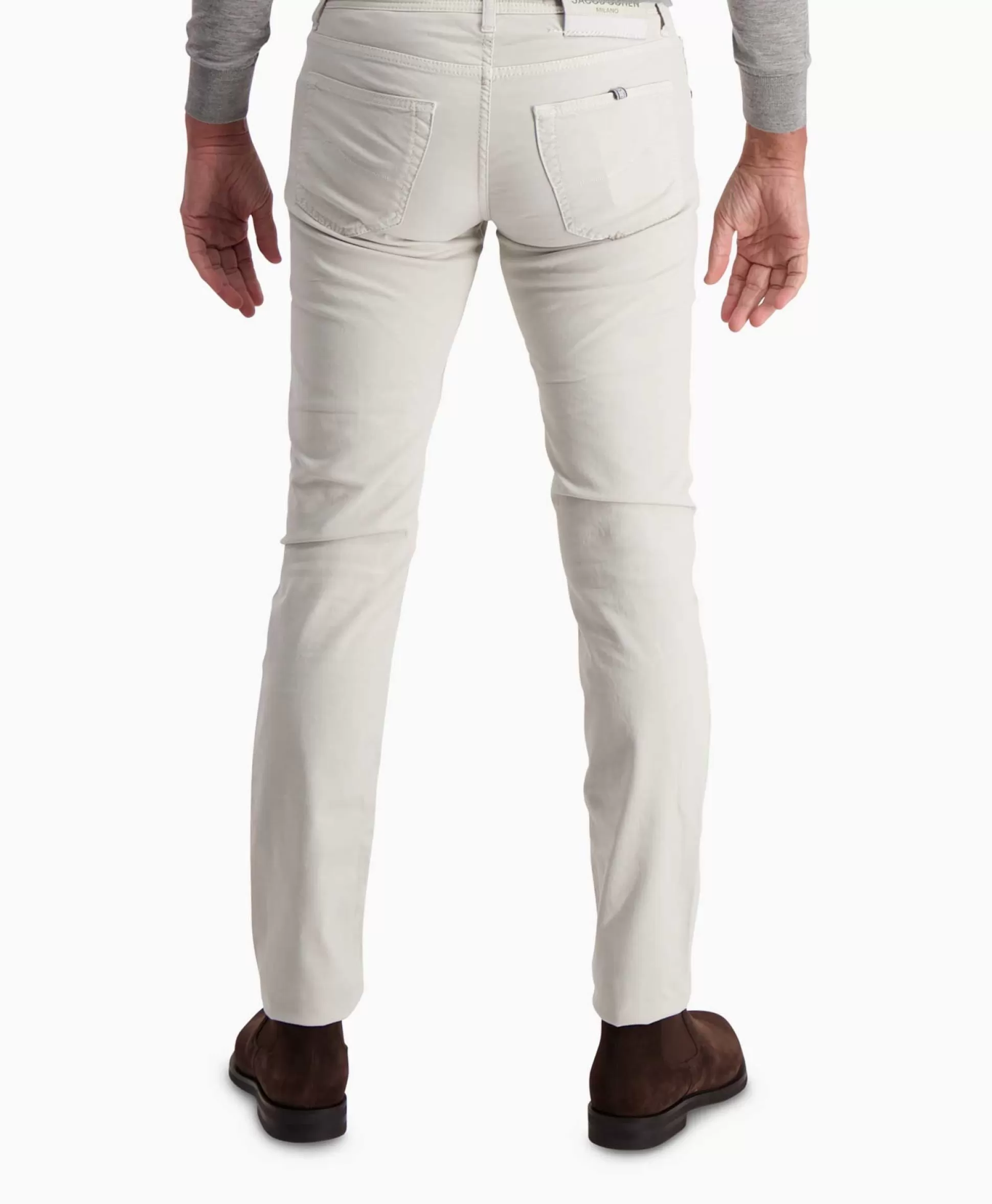 Discount Jeans Nick Slim Off White Heren Broeken