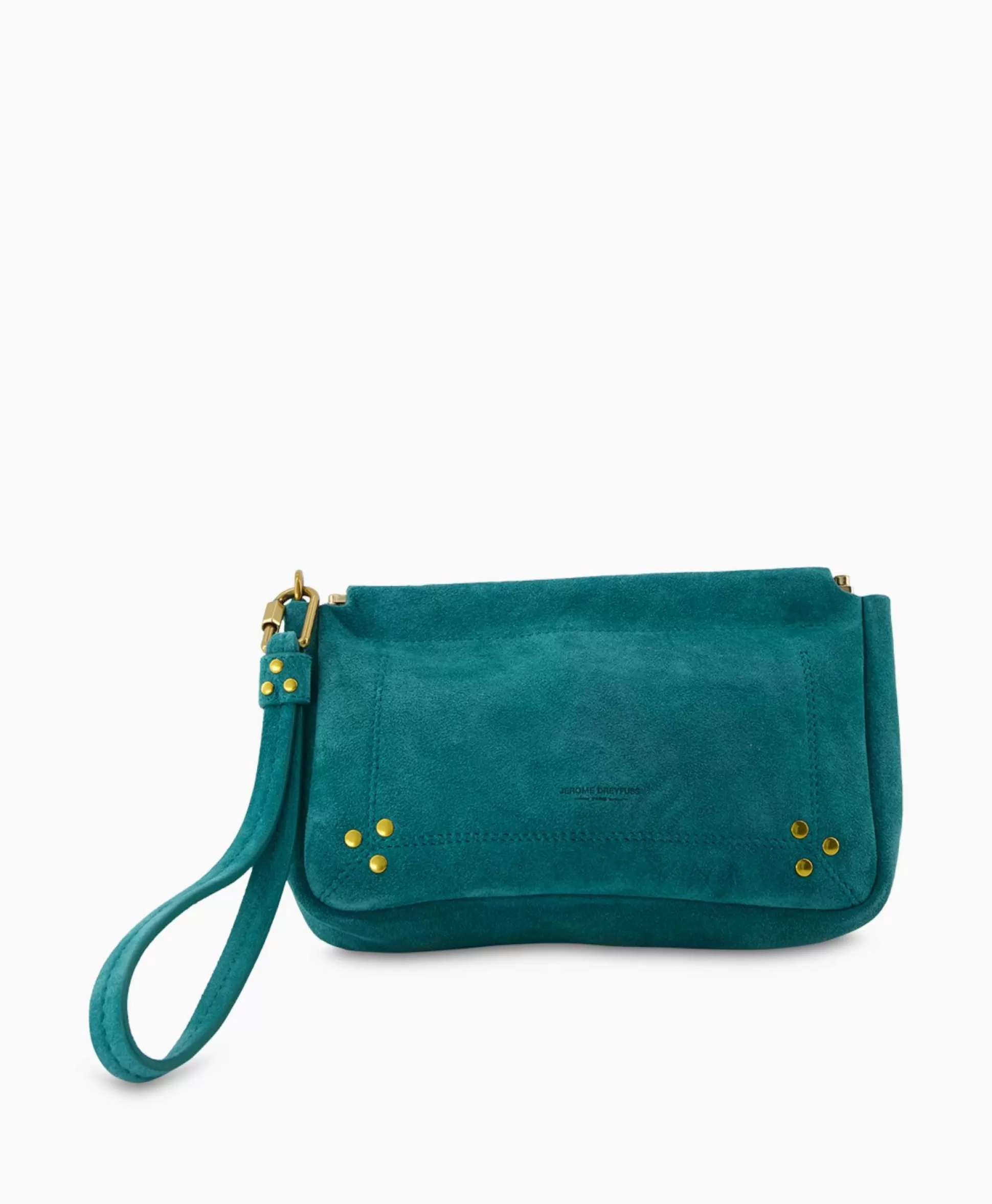 Hot Jerome Dreyfuss Clutch Clap M Groen Dames Tassen