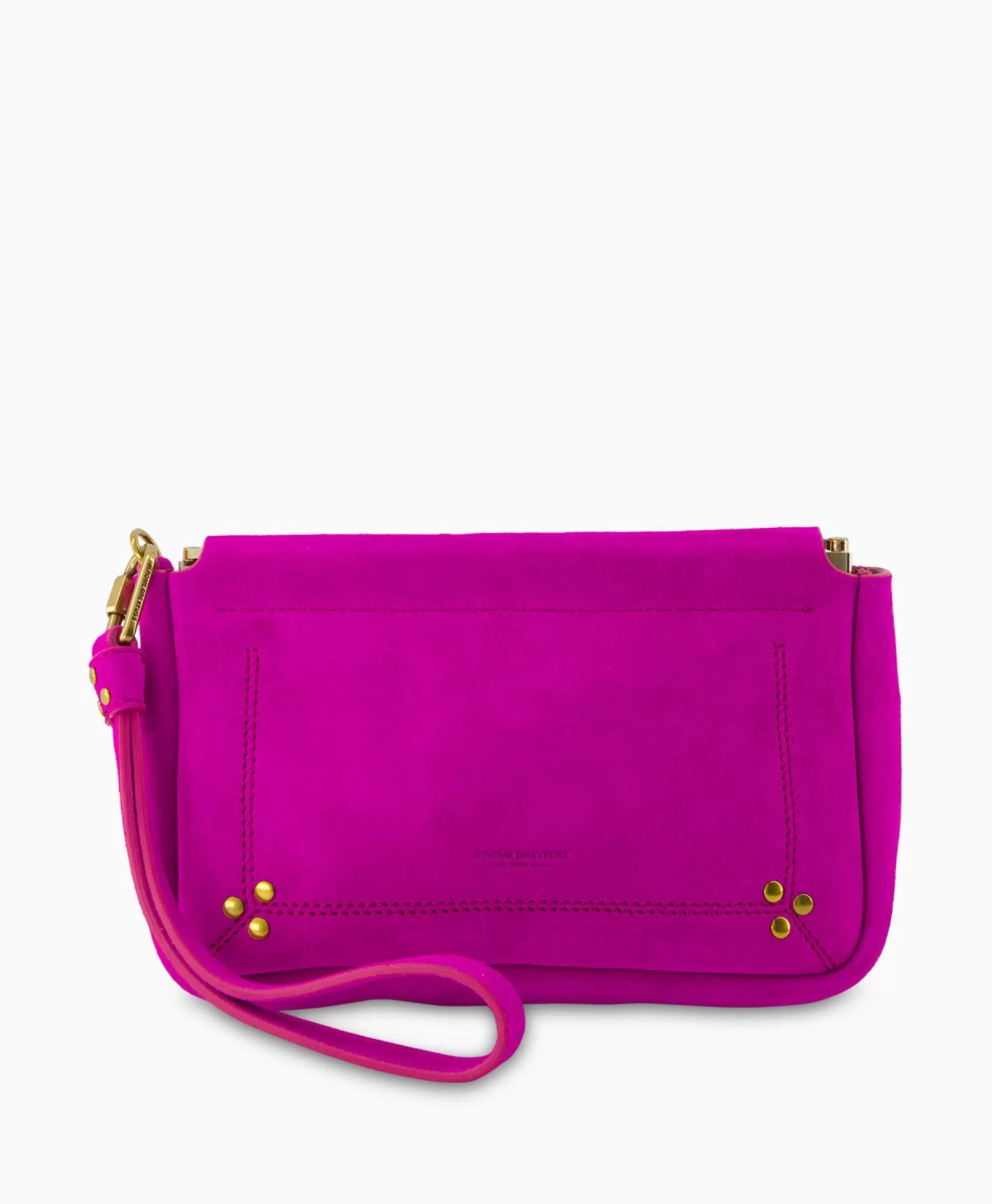 Shop Jerome Dreyfuss Clutch Clap M Roze Dames Tassen