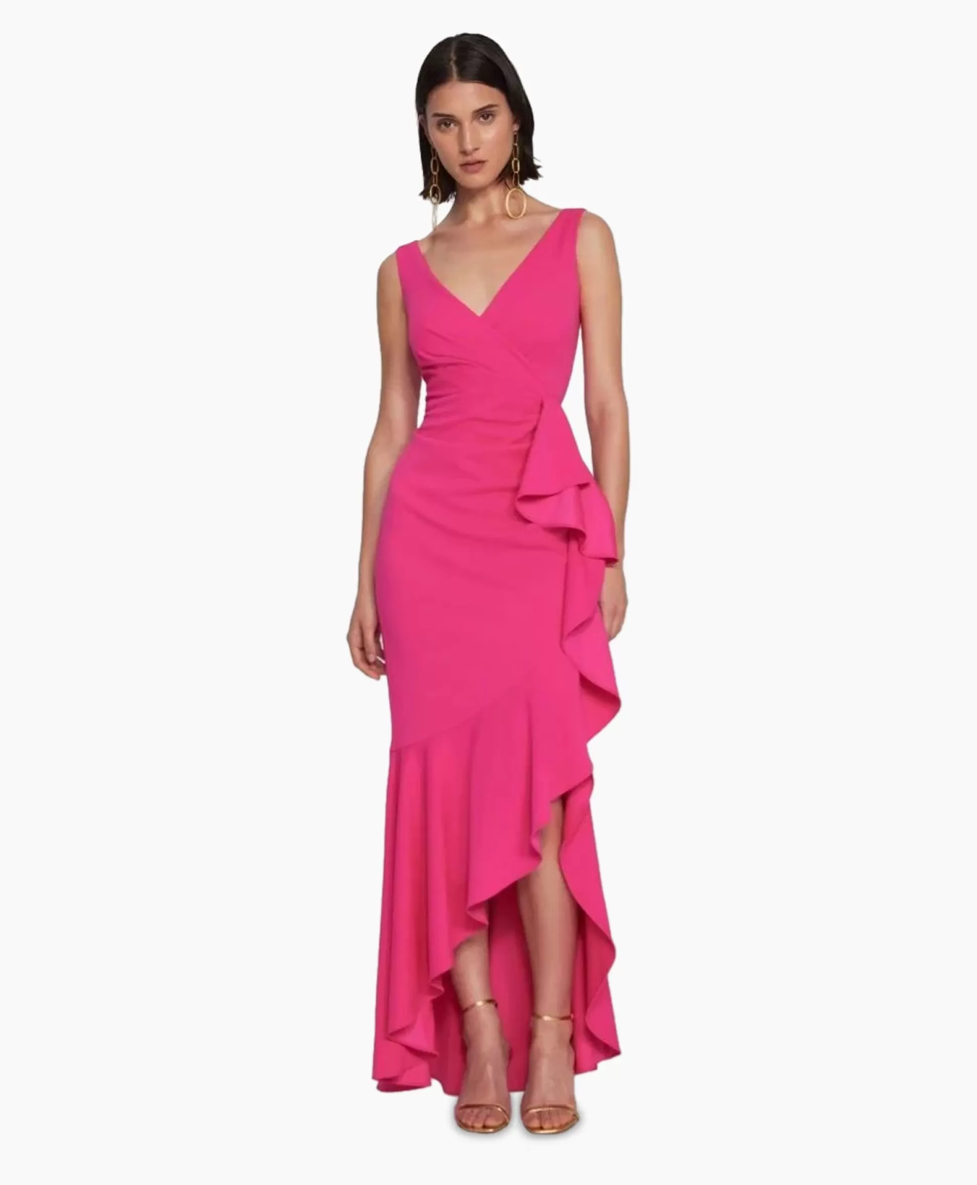 Cheap Maxi Jurk Wikkel Rose Dames Jurken