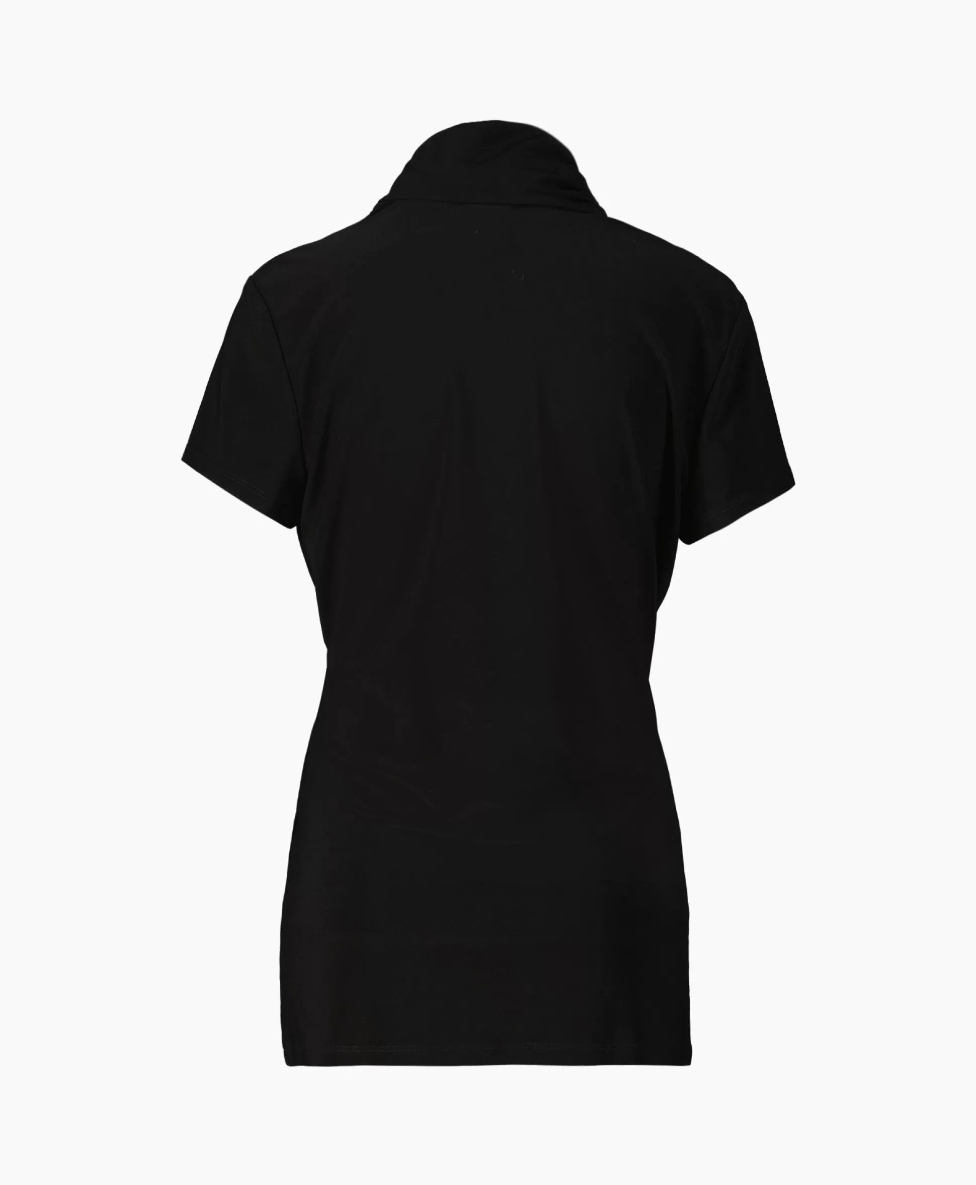 New Top & T-Shirt Kraag Korte Mouwen Zwart Dames T-Shirts & Tops