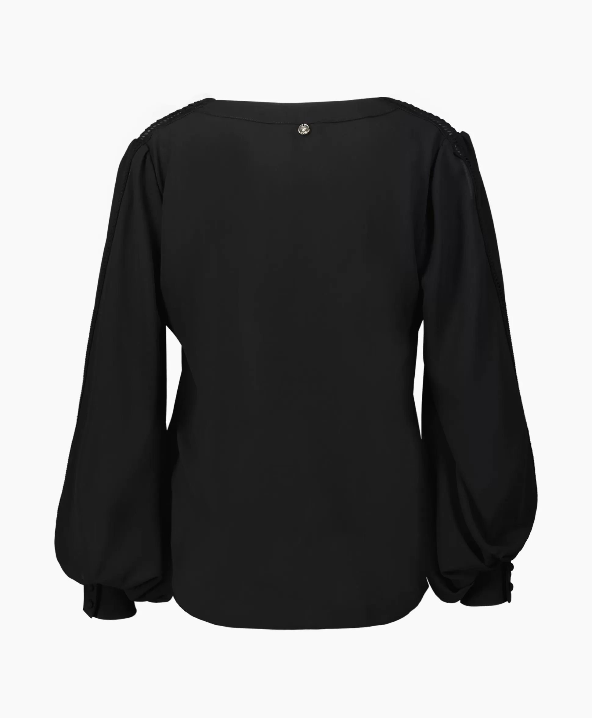 Flash Sale Blouse Ecs Tunica C/Passamaneria Zwart Dames Blouses