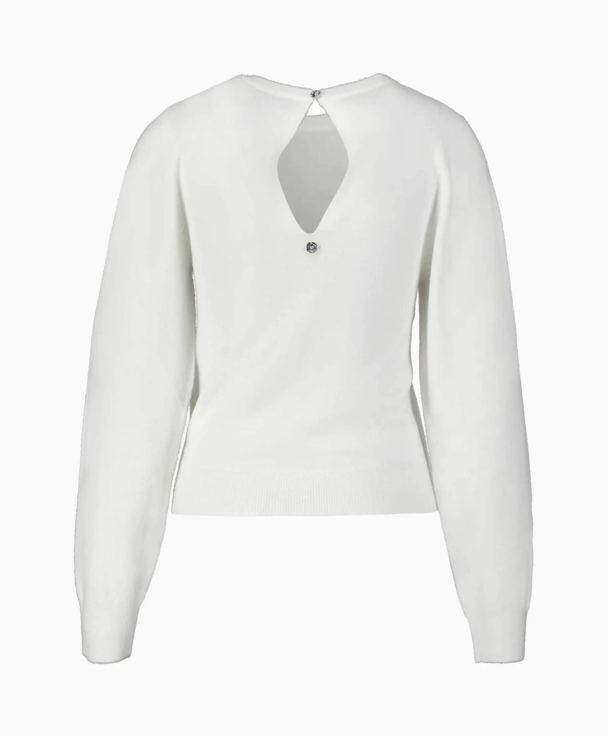 Outlet Blouse Sweater Wit Dames Truien