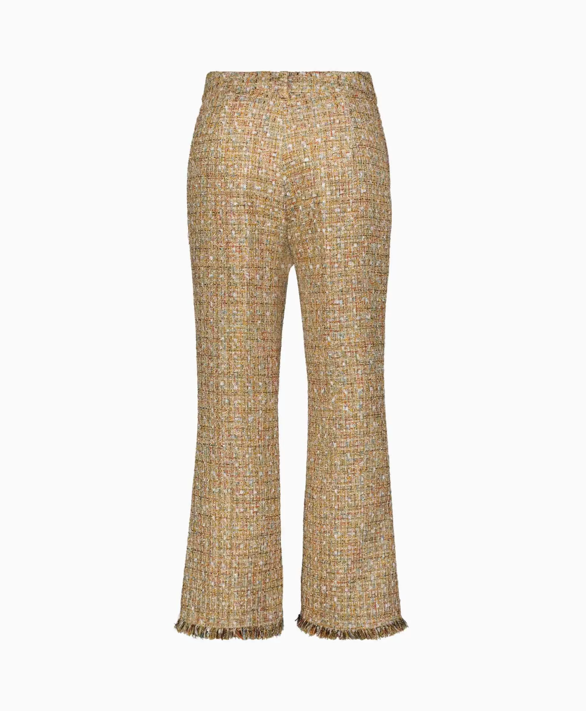 Flash Sale Flared Broek Pant. Sfrangiato Beige Dames Broeken