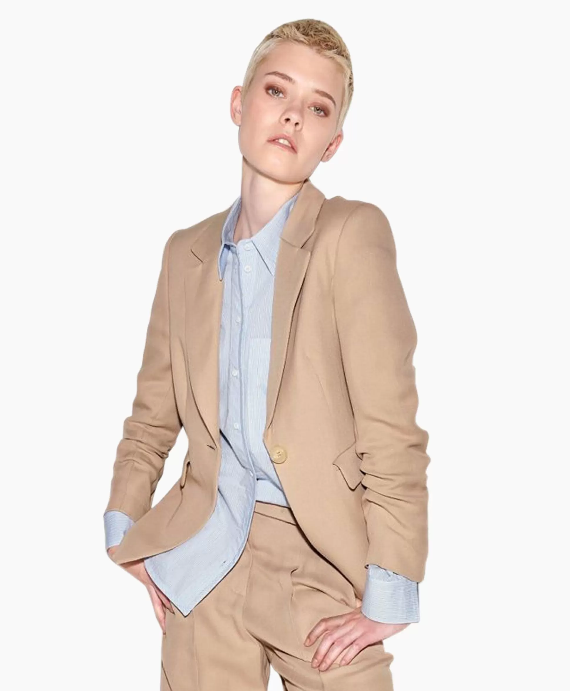 New Blazer 498235/3595-0 Beige Dames Blazers