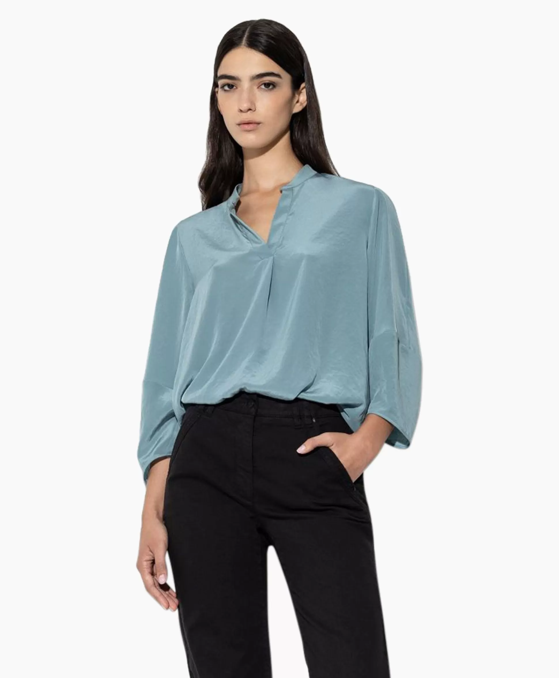 Online Blouse 298445/3597-0 Aqua Dames Blouses