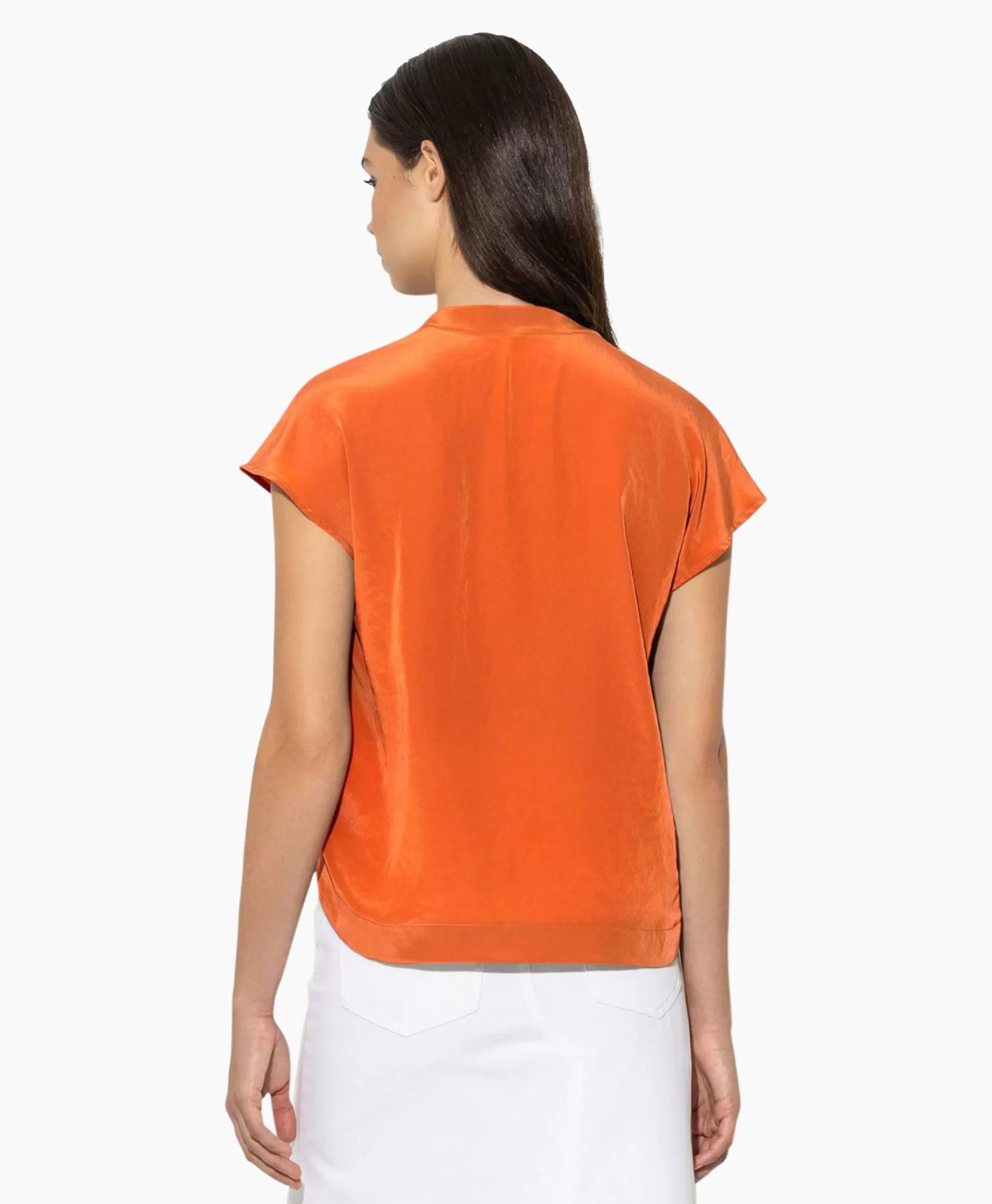 Flash Sale Blouse 298461/3597-0 Oranje Dames Blouses