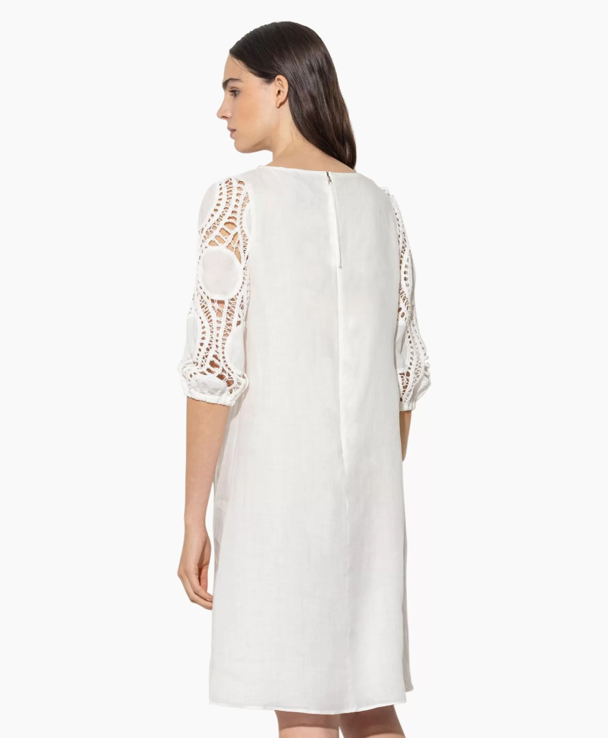 Shop Jurk 798504/3500-0 Off White Dames Jurken