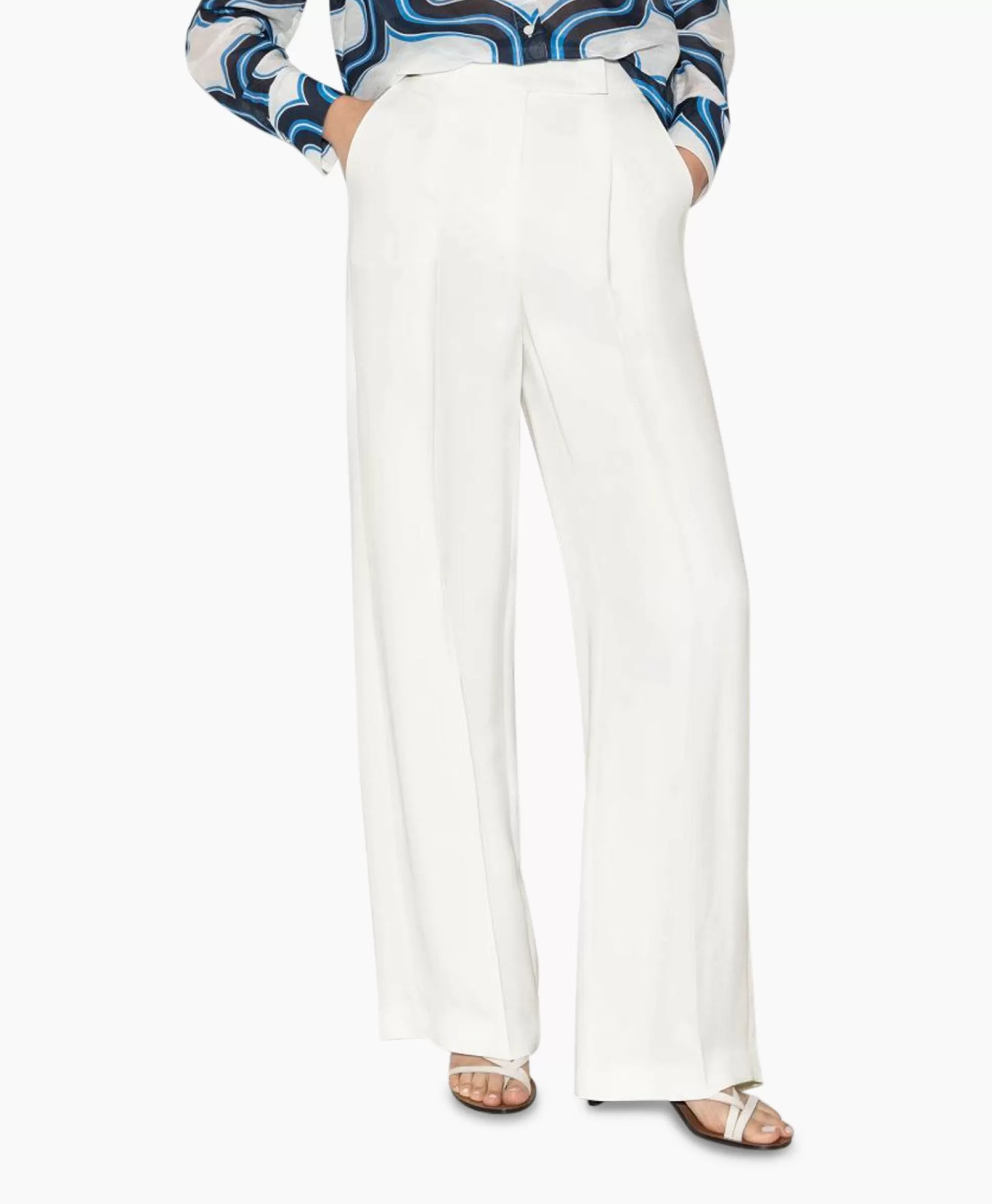 Discount Pantalon 698631/3595-0 Off White Dames Broeken