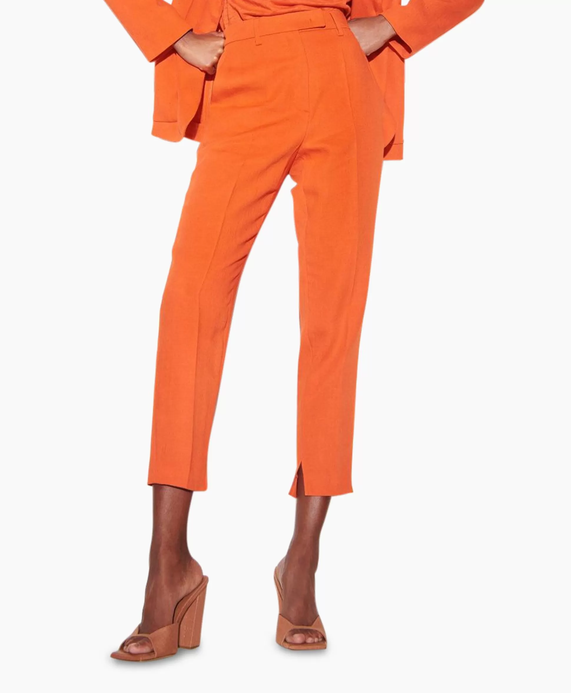 Best Pantalon 698656/3503-0 Oranje Dames Broeken