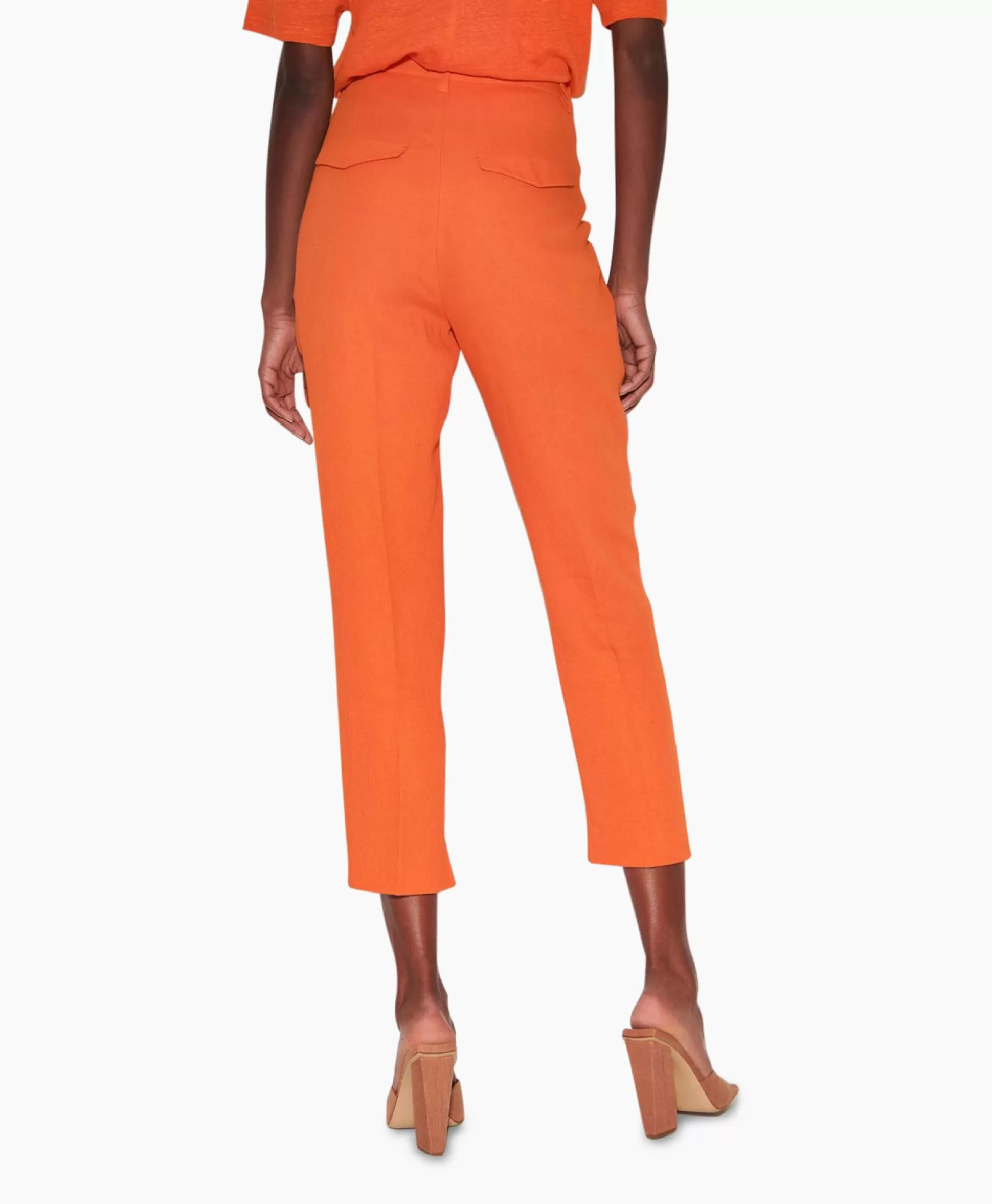 Best Pantalon 698656/3503-0 Oranje Dames Broeken