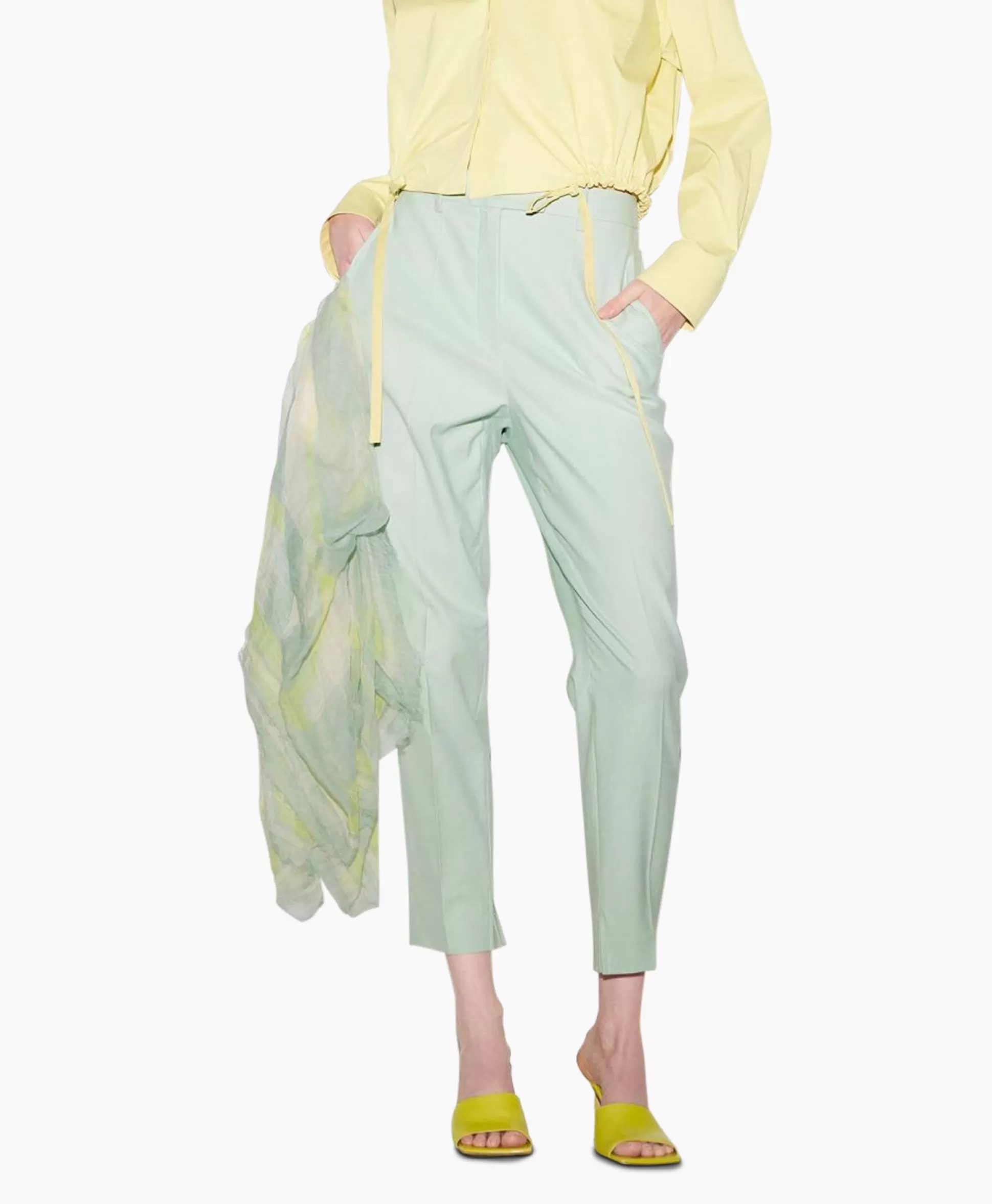 Online Pantalon 698656/3585-0 Mint Dames Broeken