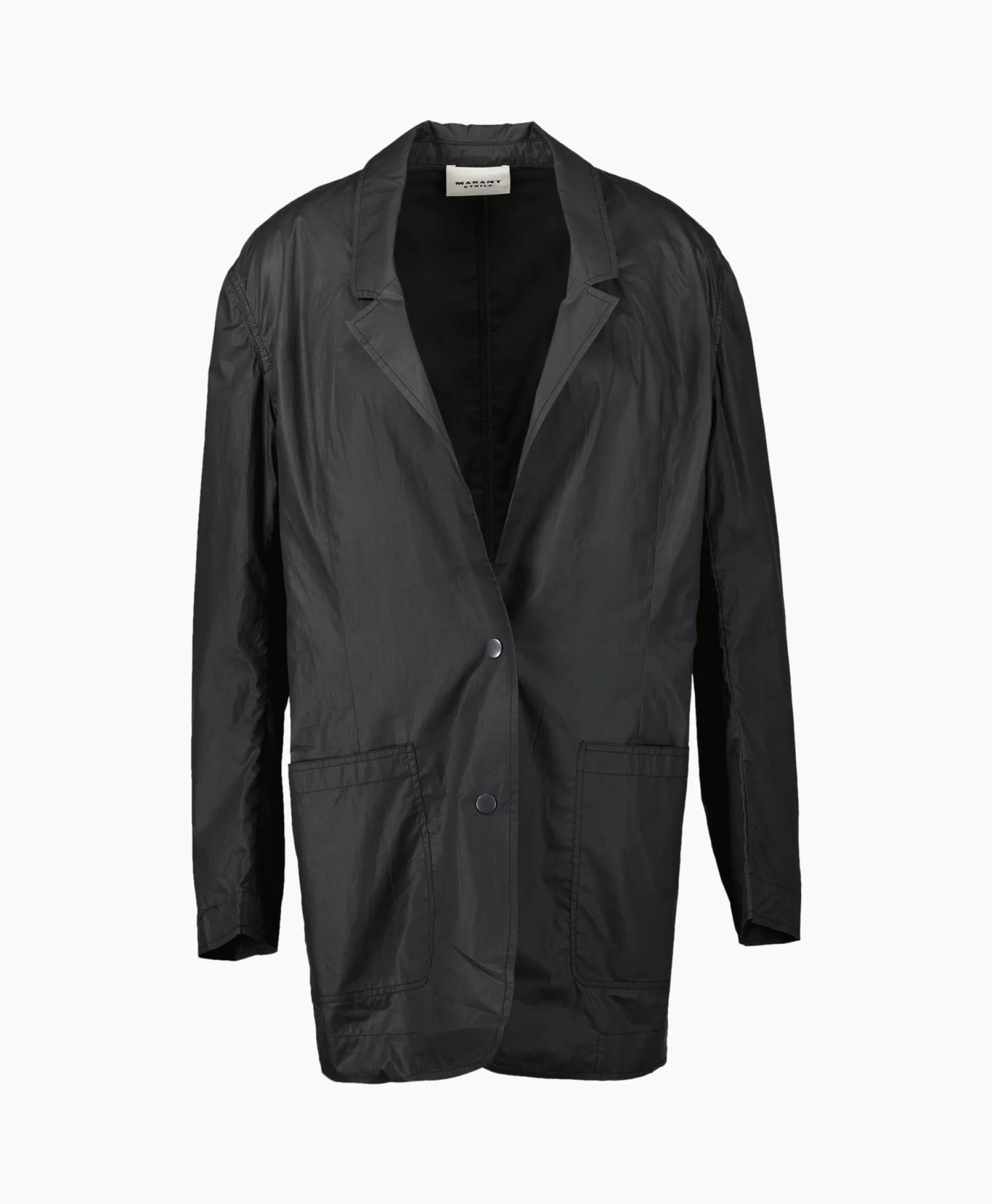 Best Sale Marant Etoile Blazer Fynezia-Gc Zwart Dames Blazers